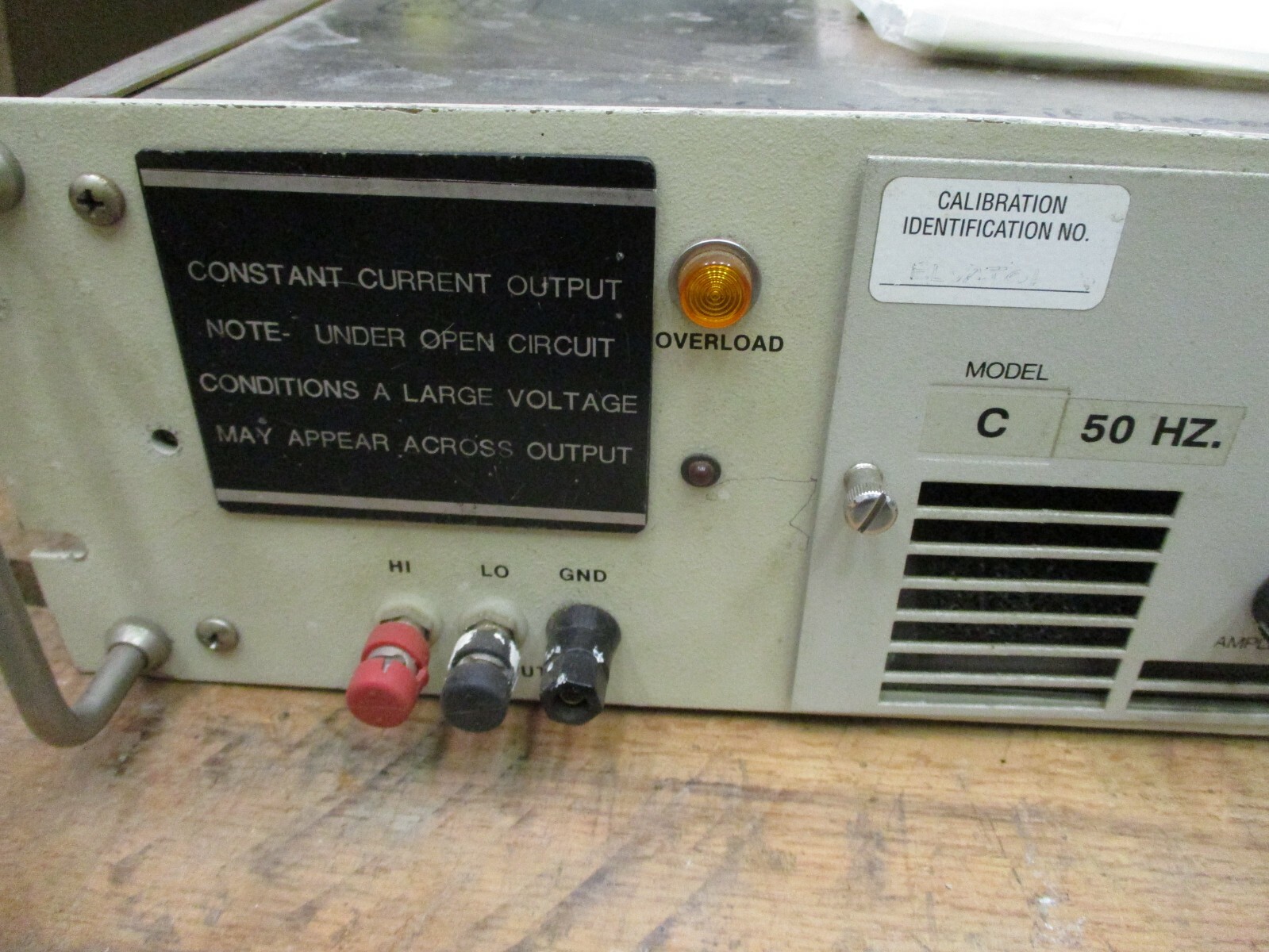 Powertron 250S-CR Industrial Test Equipment Co. A6223ELL