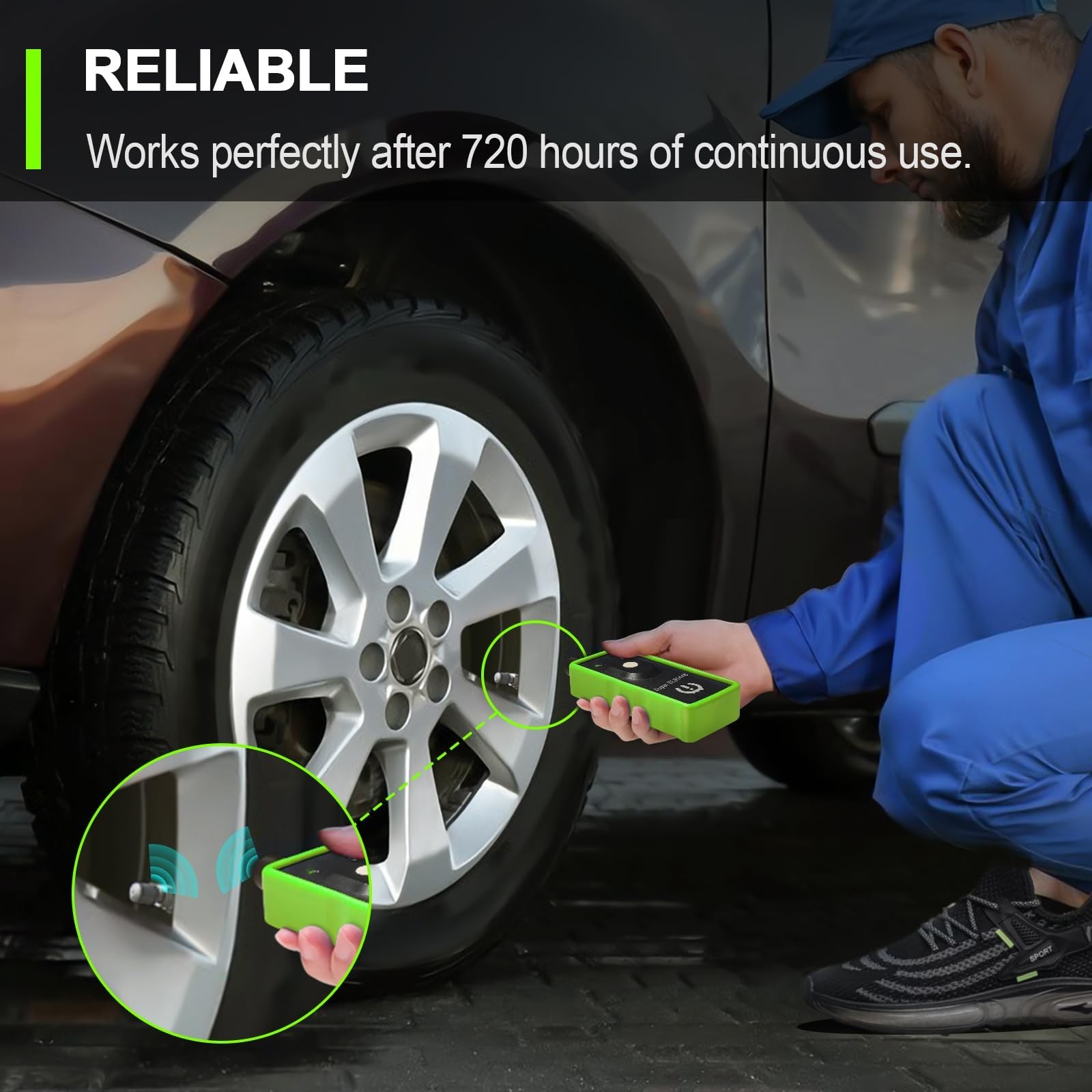 JDIAG 2IN1 TPMS Relearn Tool Super EL50448 for GM and for Ford Tire Pressure …