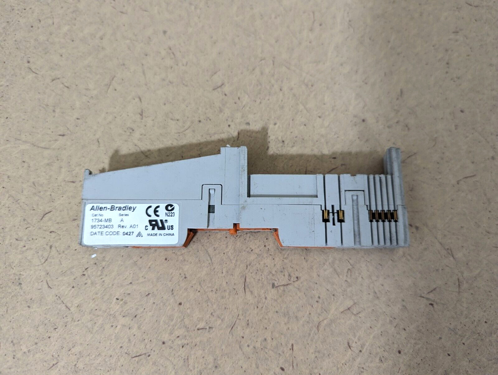 AB Allen-Bradley 1734-MB Ser. A Point I/O Mounting Base