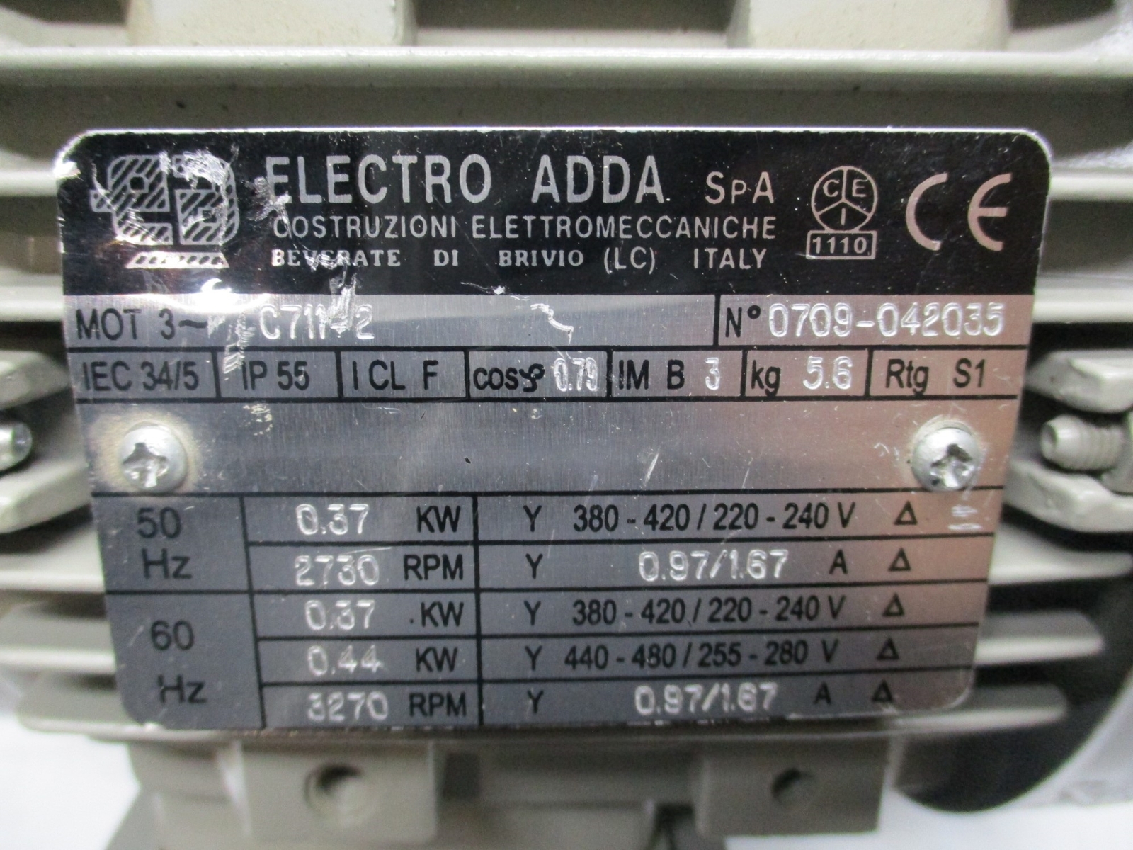 ELECTRO ADDA IEC34/5 C711-2 UNMP