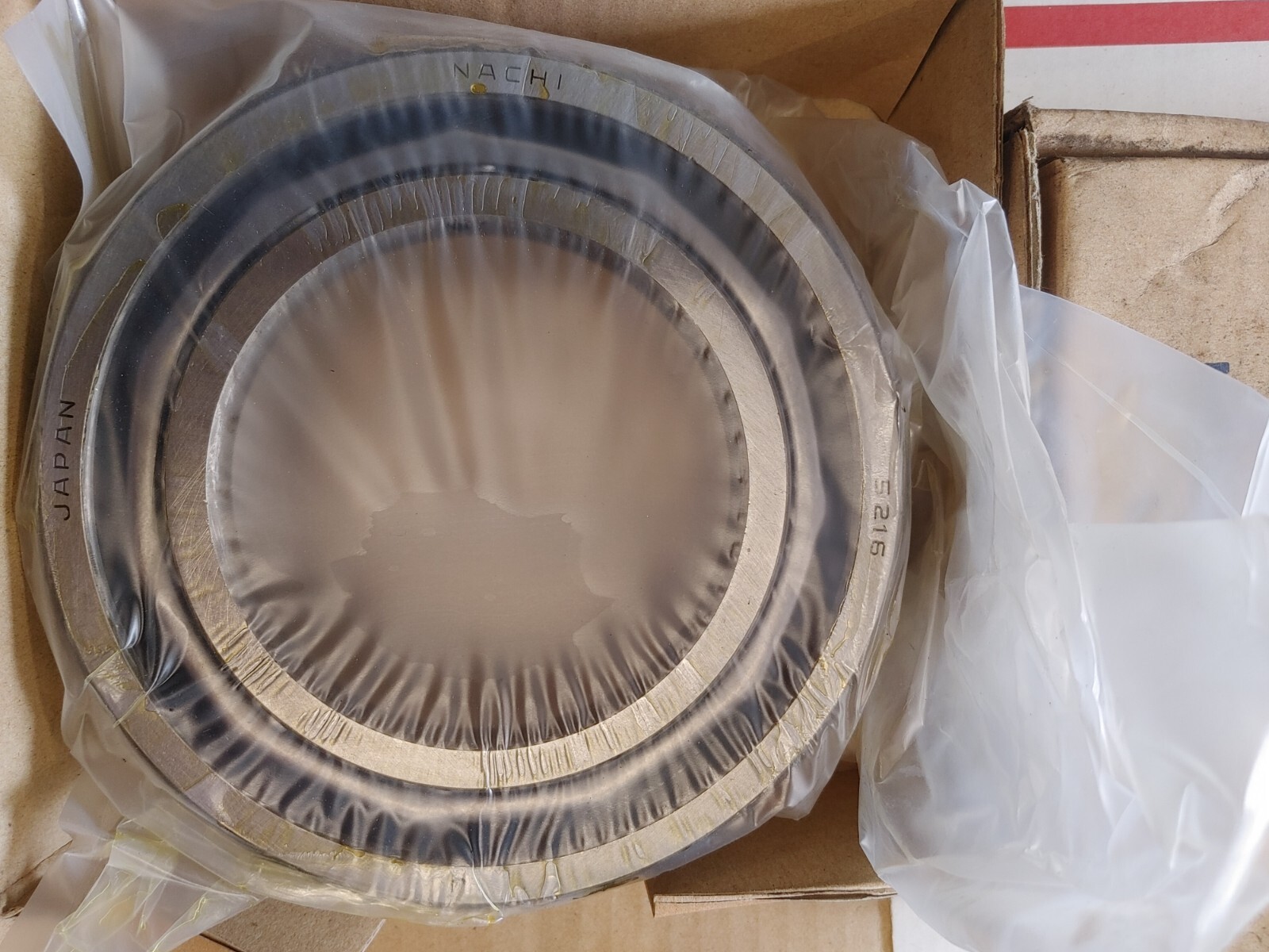 Lot 3x NOS NACHI 5216 DOUBLE ROW ANGULAR CONTACT BEARING NIB