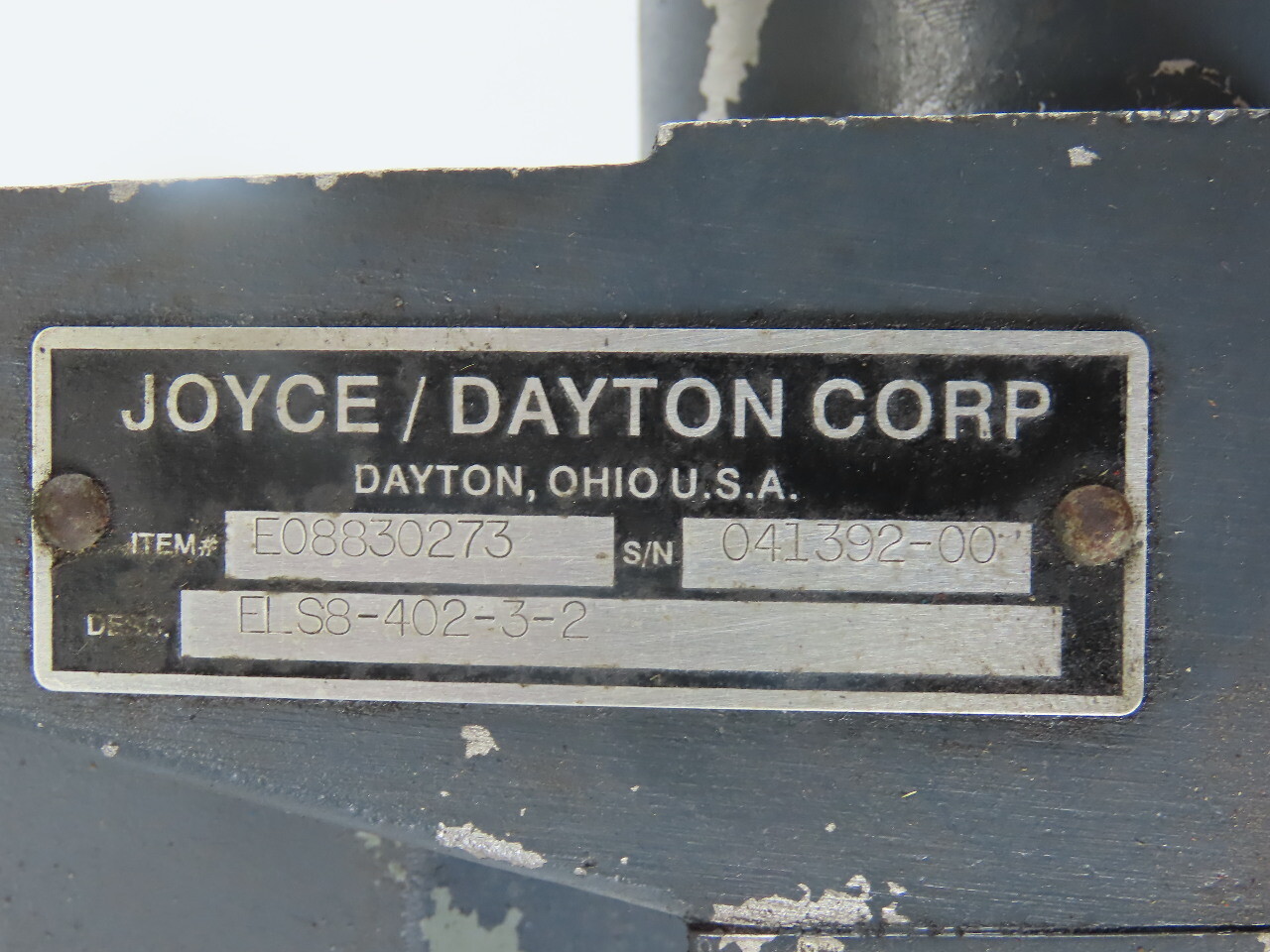 Joyce Dayton 10 Ton 36″ Machine Comdrive Screw Jack W/ 575V 3Ph Motor & Limit
