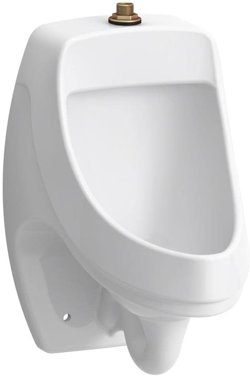 Dexter Wall-Mount Urinal, 0.125 Gpf, Top Spud, White – One Size