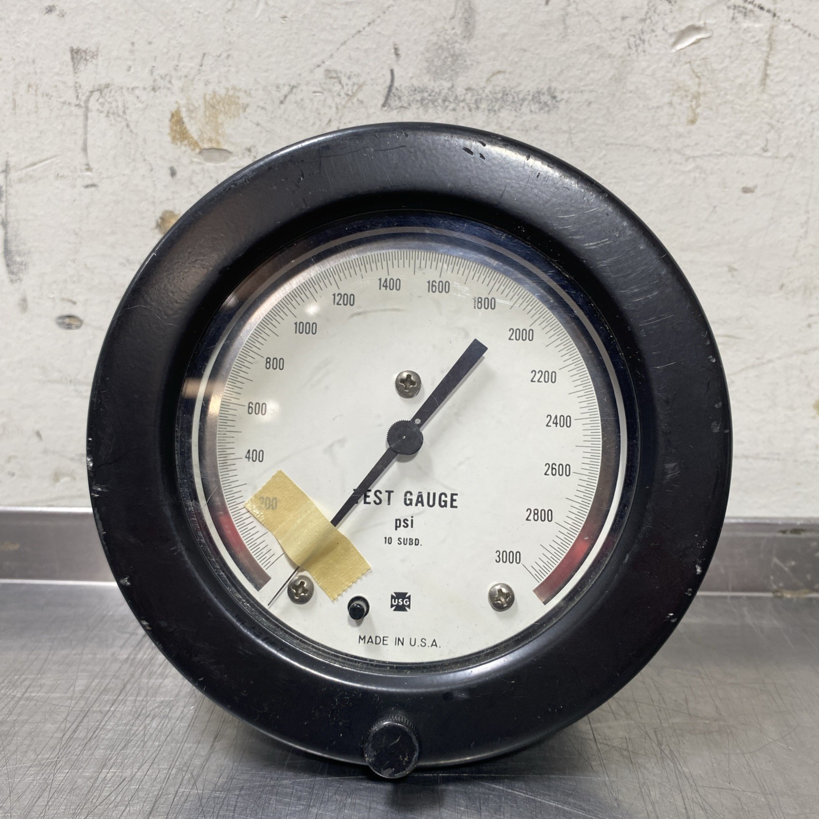 Ametek USG Test Gauge 0-3000 PSI