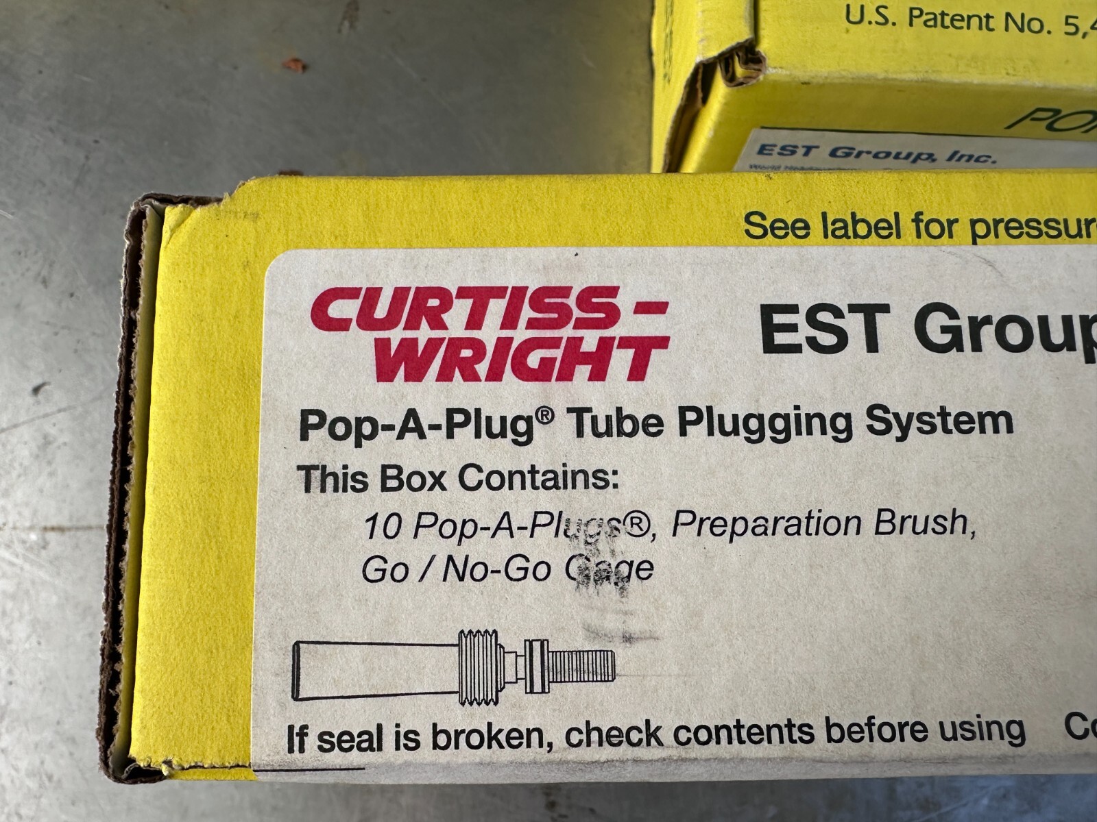Curtiss-Wright P2-420-S Pop-A-Plug P2 Kit – Complete