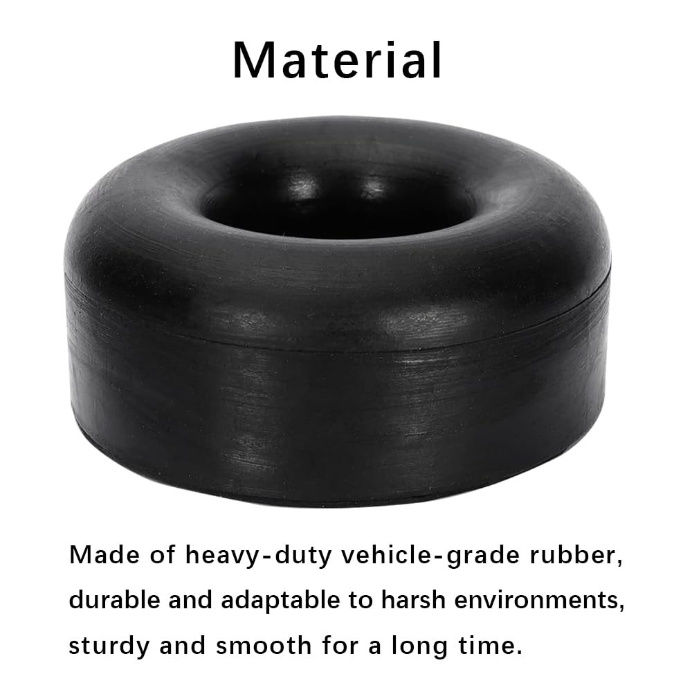 2PCS Trailer Ramp Door Bumper, Bumper Stops, Rubber Bumpers for Trailer, 2.5″…