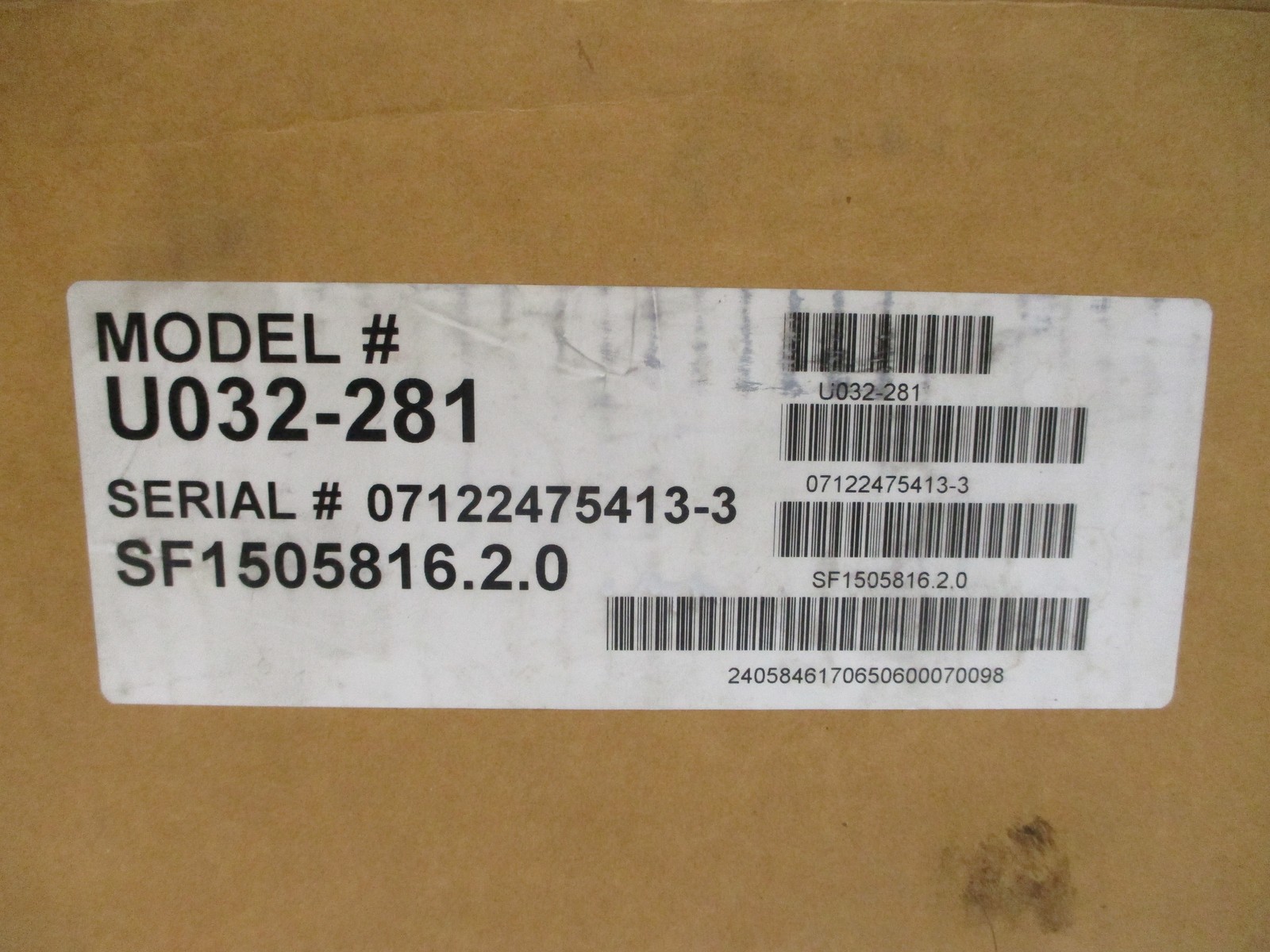 LIQUID METRONICS U032-281 230VAC .70A 24.00PSI NSMP
