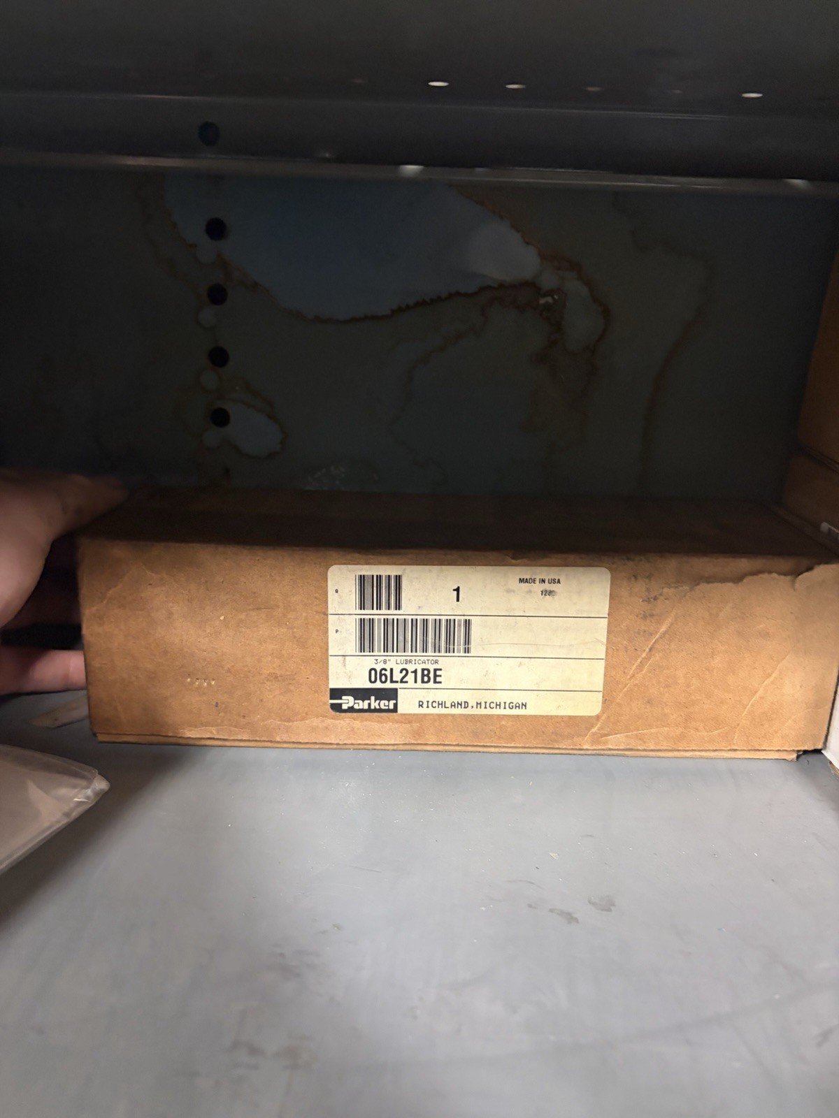 NEW PARKER 06L21BE 150PSI 3/8