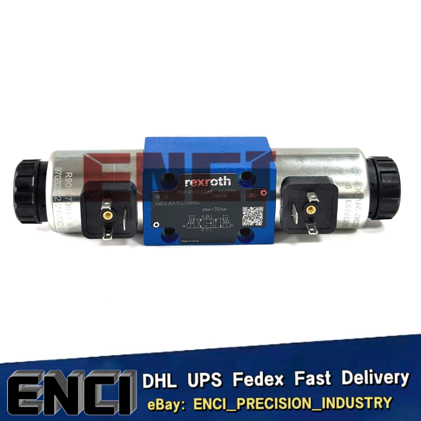 4WE 6 J6X/EG24N9K4 R900561288 Bosch Rexroth Directional Valve 4WE6J6X/EG24N9K4