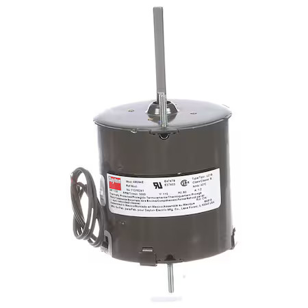 Dayton 71216241M Hvac Motor, 1/30 Hp, 3000 Rpm, 115V, 3.3
