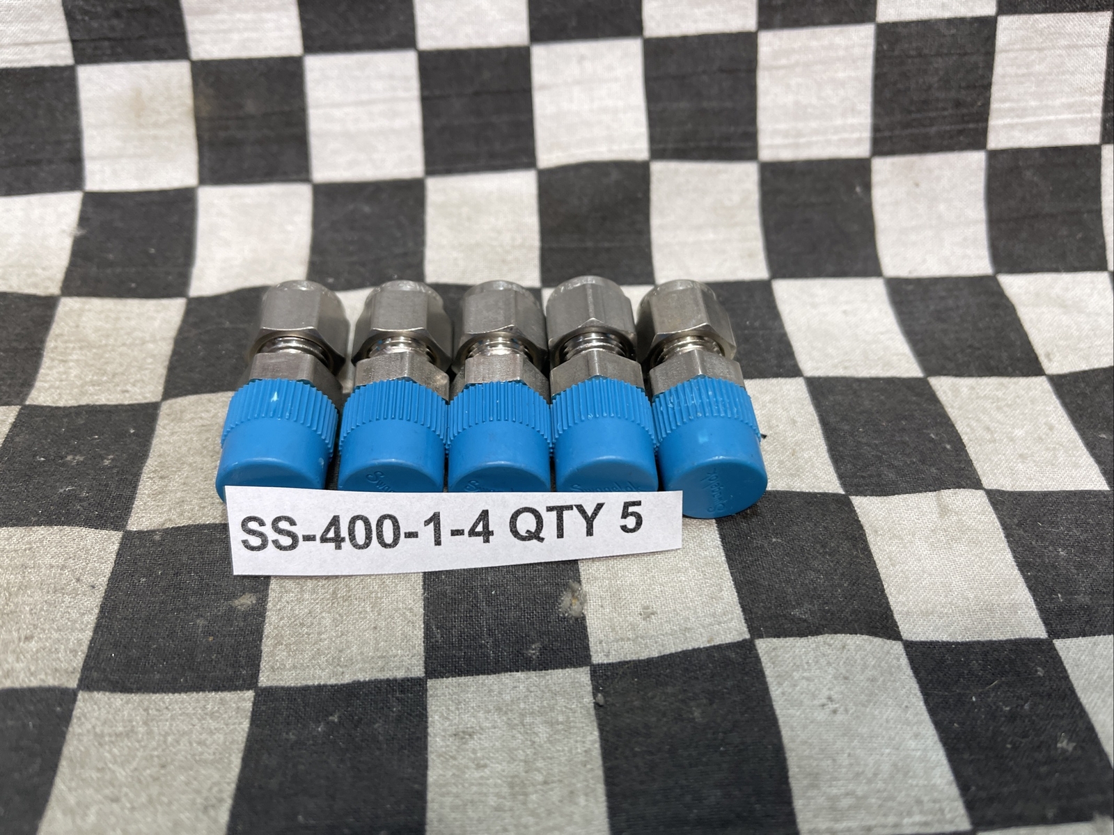 SWAGELOK MALE CONNECTOR, SS-400-1-4, SS-400-1-6, SS-400-1-2, LOT OF 15 #1229V2
