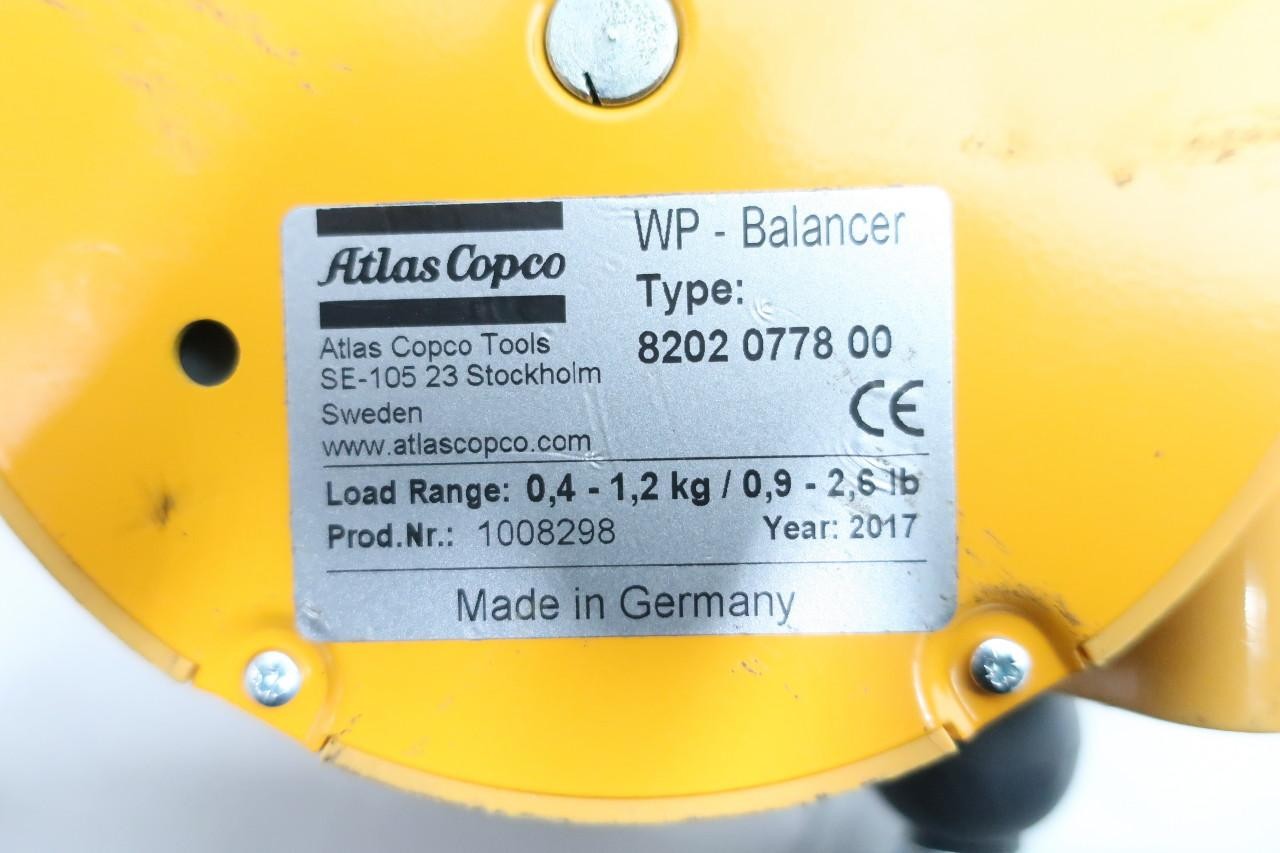 Atlas Copco 8202 0778 00 Tool Balancer