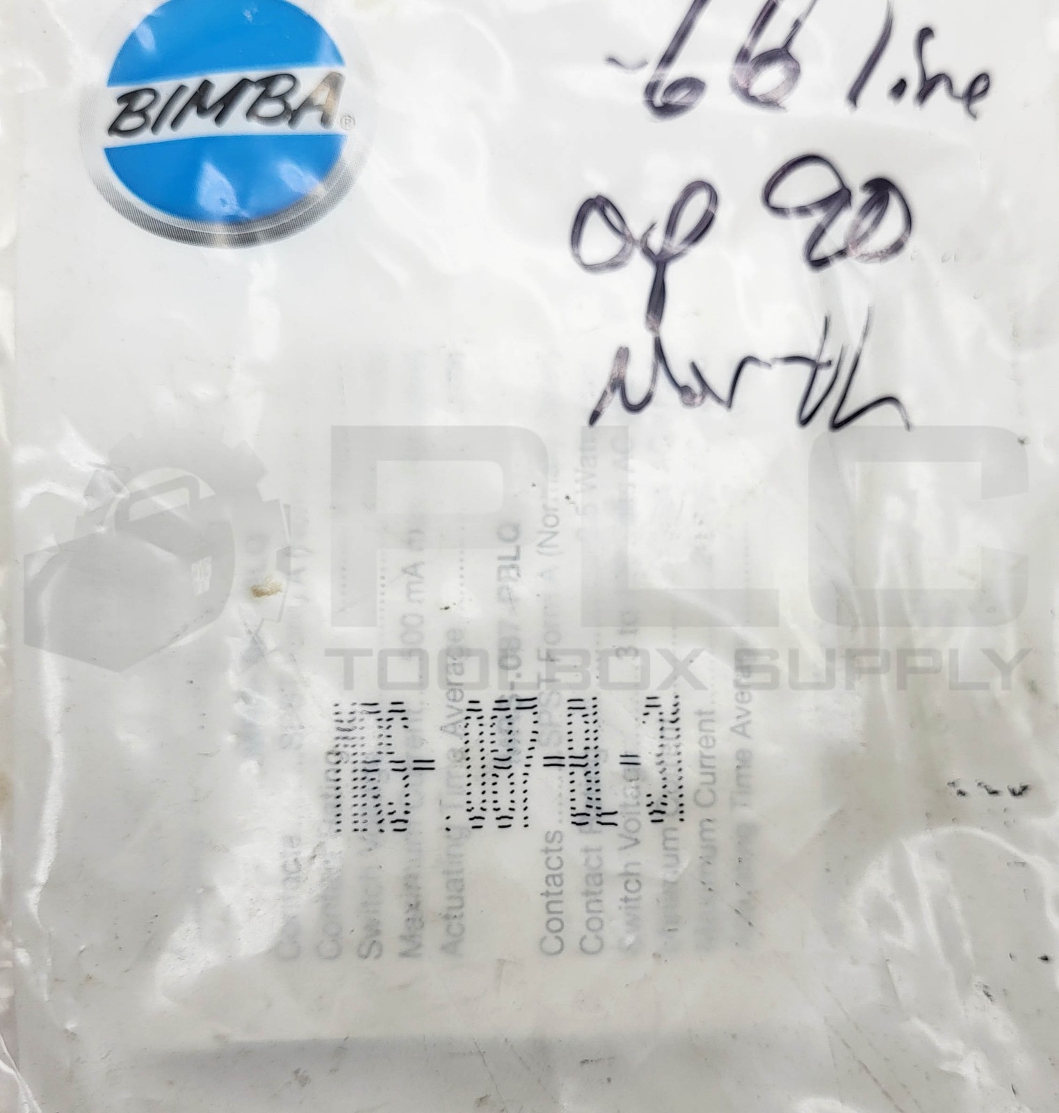 NEW BIMBA MRS-.087-BL-31 MAGNETIC REED SWITCH *READ*