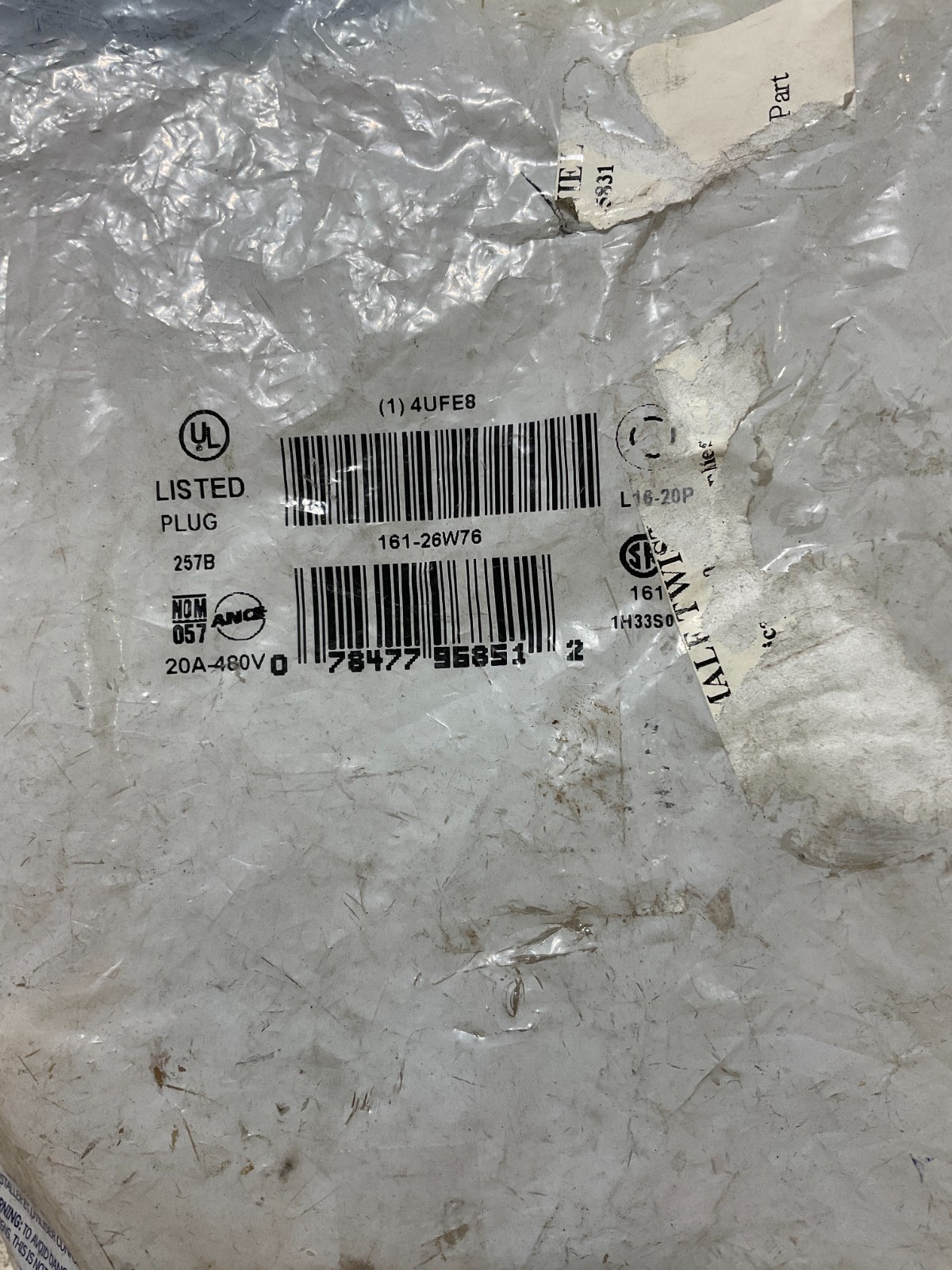 Leviton 4UFE8 161-26W76 NEW
