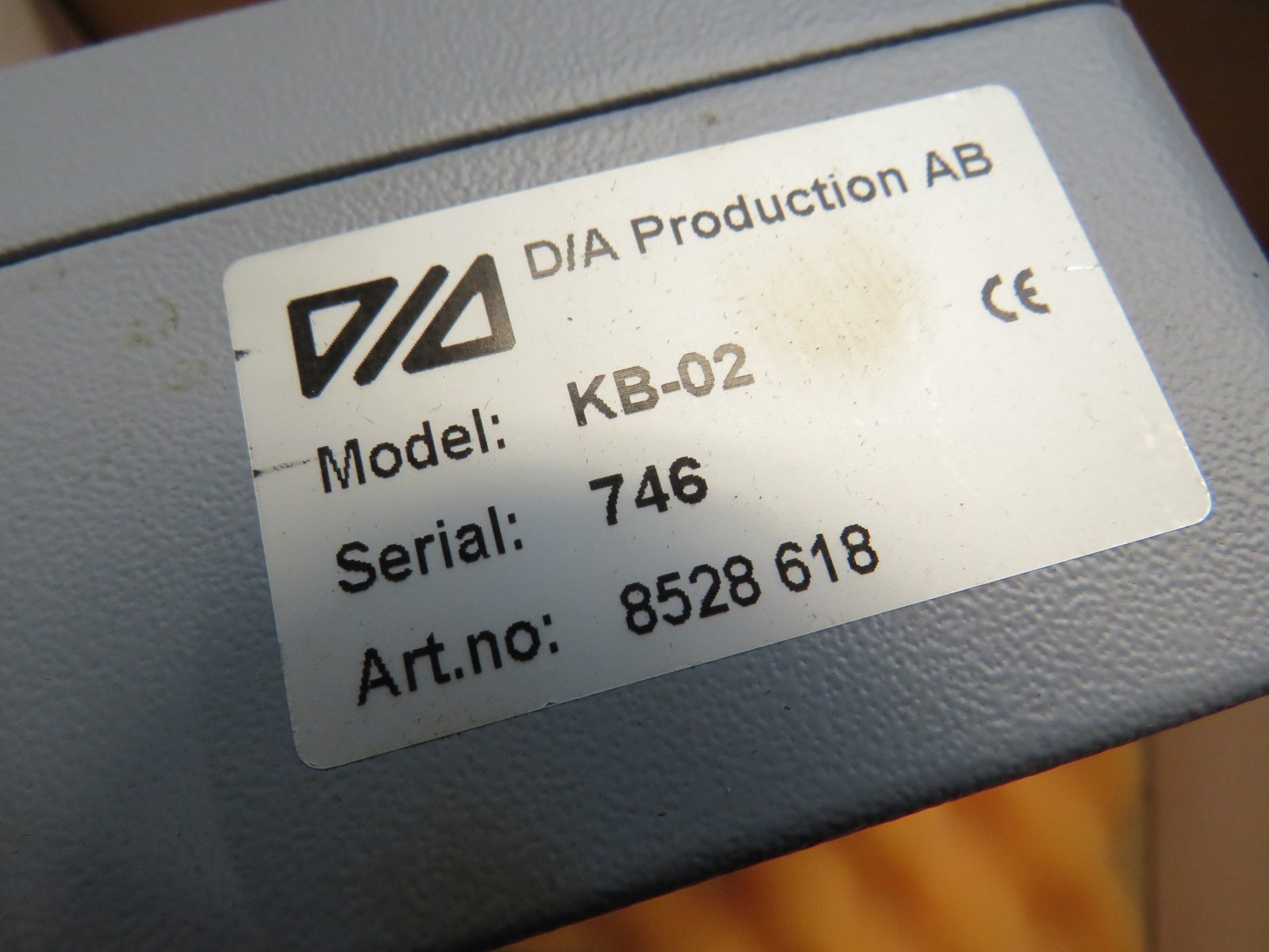 Dametric AB KB-02 Connection Box Metso 8528618