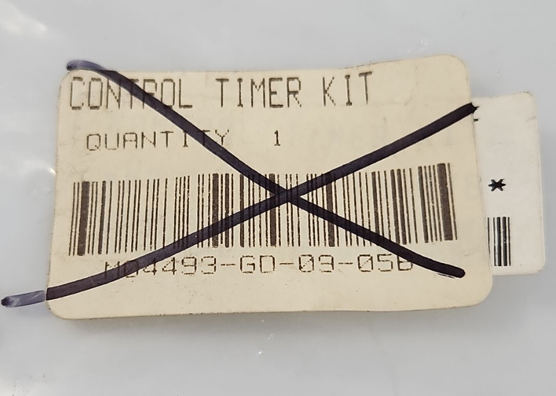 *NEW SURPLUS* Cramer 7849C-685 Control Timer Kit Snap-Tite Valve + Warranty!