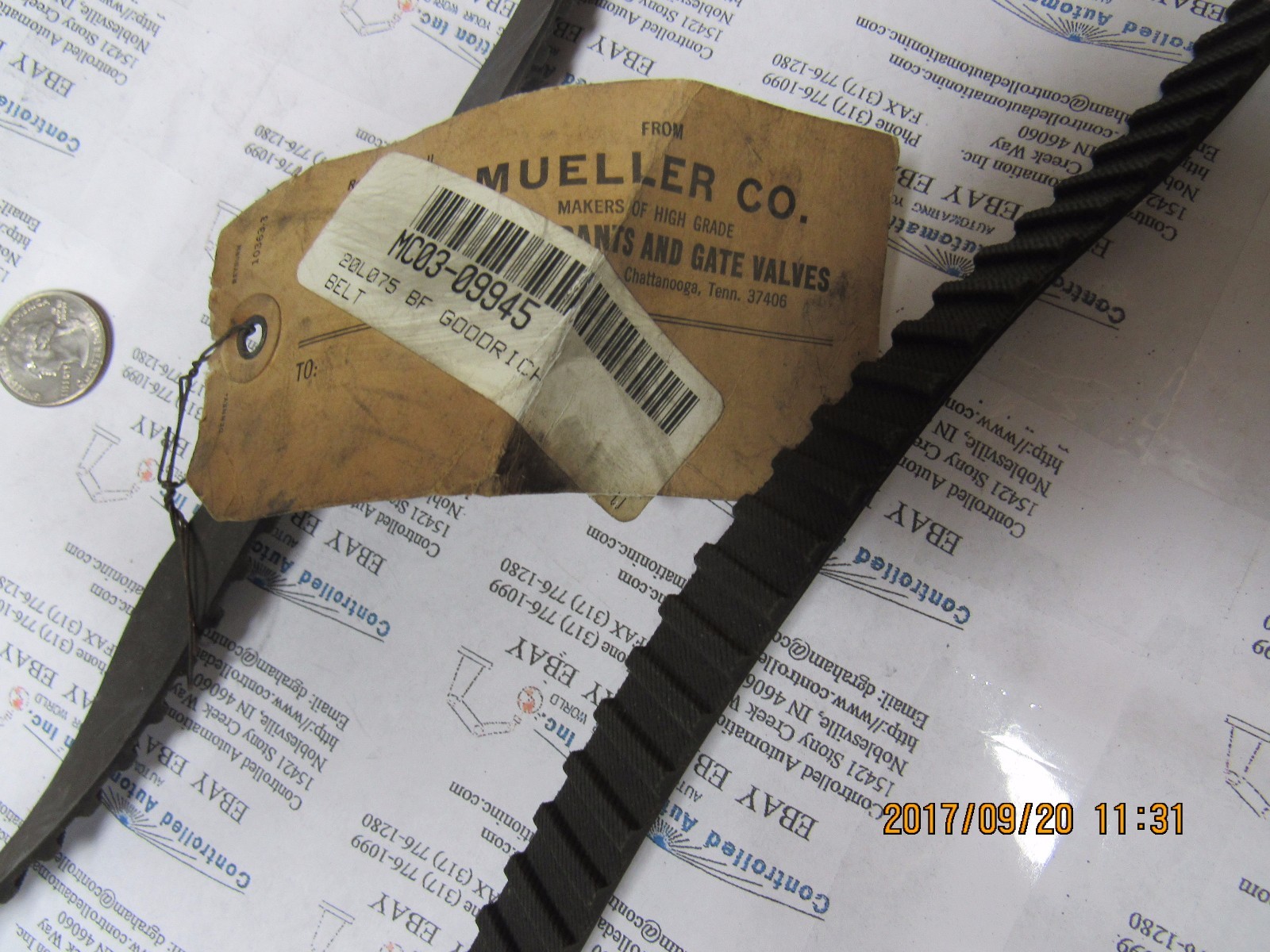 Goodrich 20L075 Belt/Belts