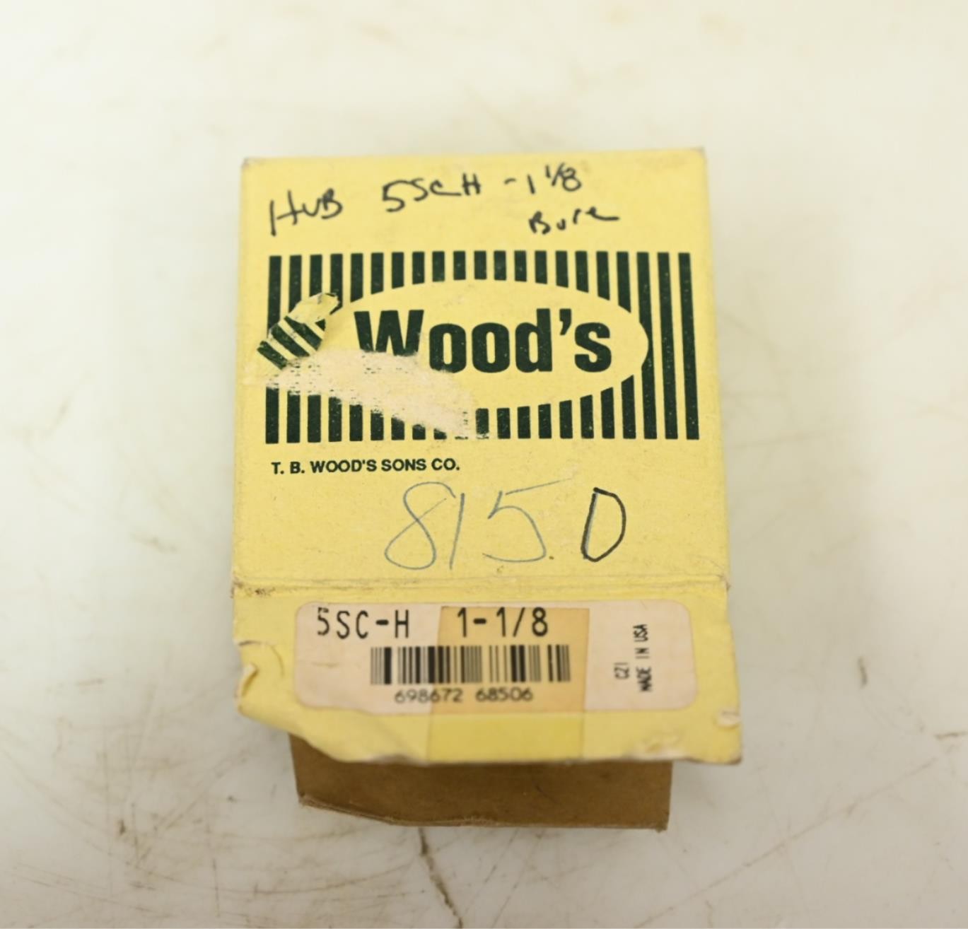 TB Wood’s 5SC-H 1-1/8″ Coupling Hub