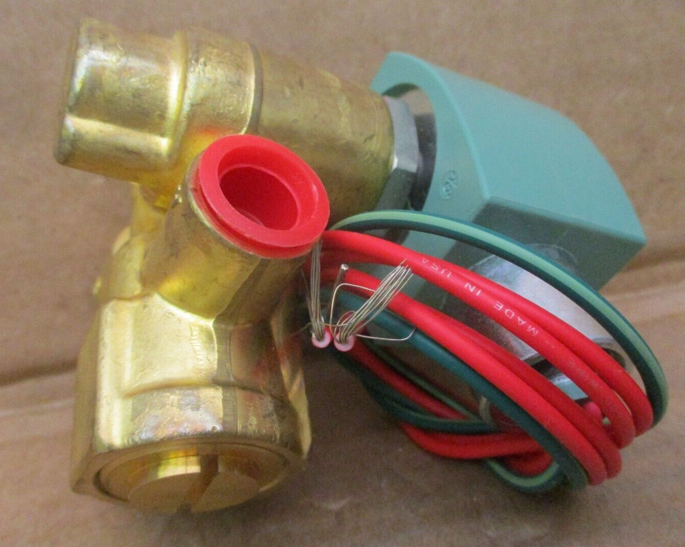 ASCO Red Hat 8321G002 Valve 3-Way 3/8 In Pipe 49679HI