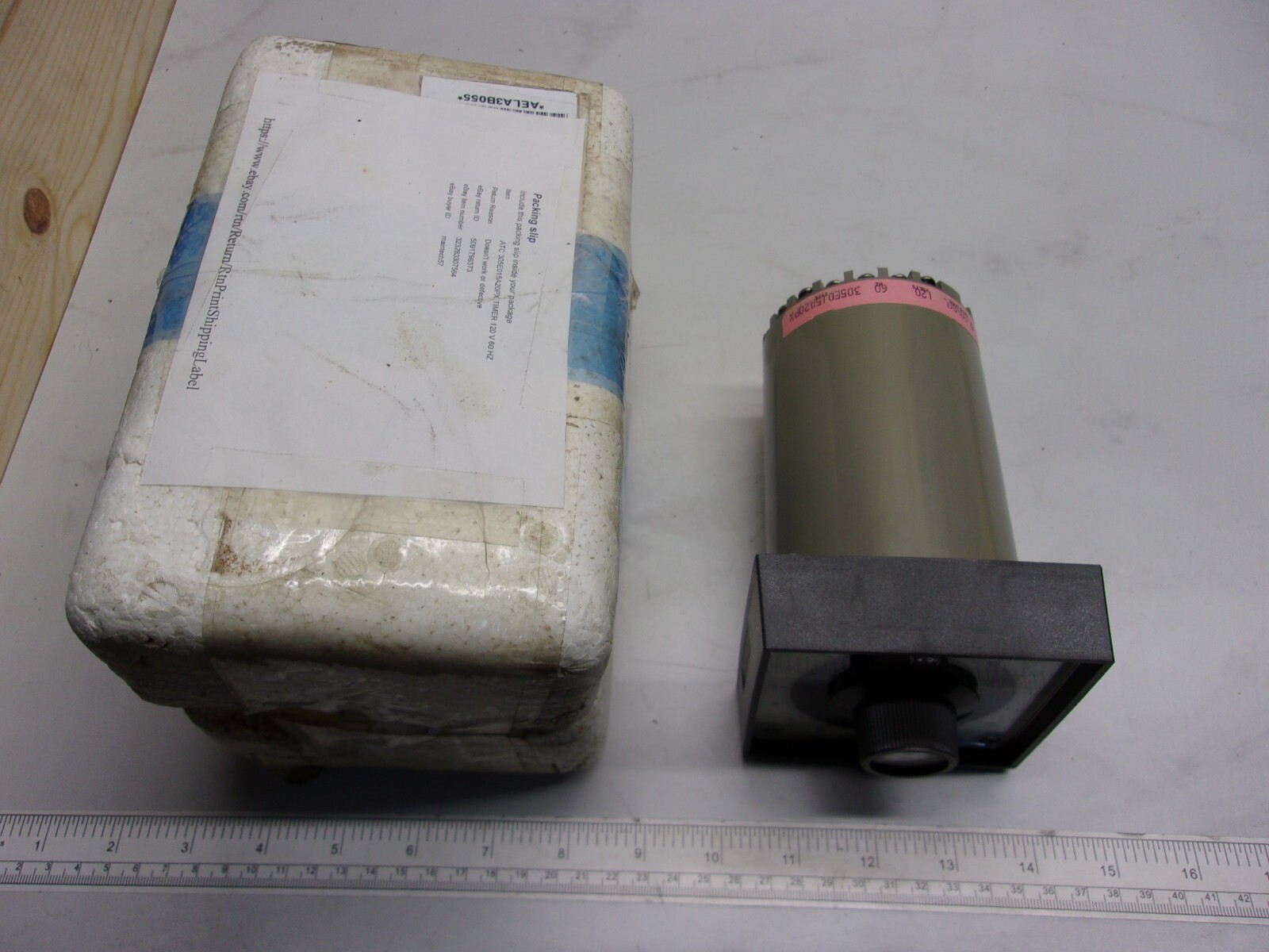 ATC, 305E-015-A-2-0-PX, ELECTROMECHANICAL TIMER 15 MINUTES, 0481A