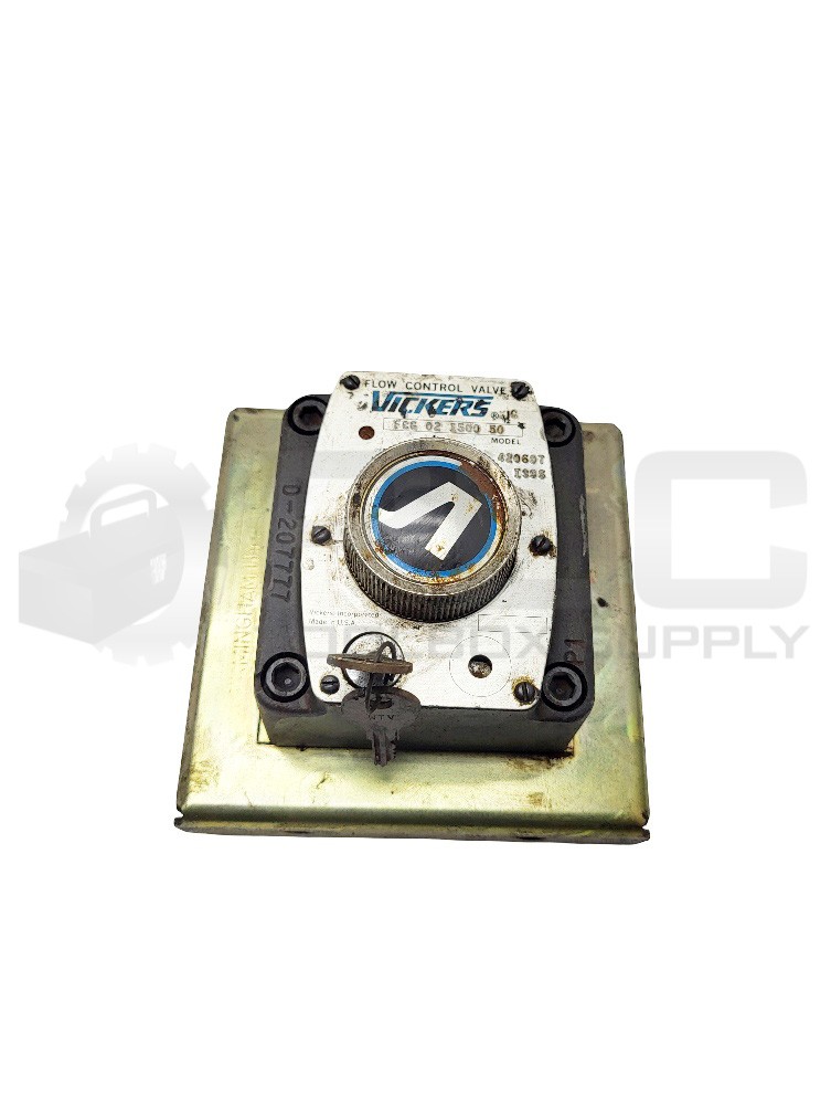 VICKERS FCG 02 1500 50 FLOW CONTROL VALVE 420607