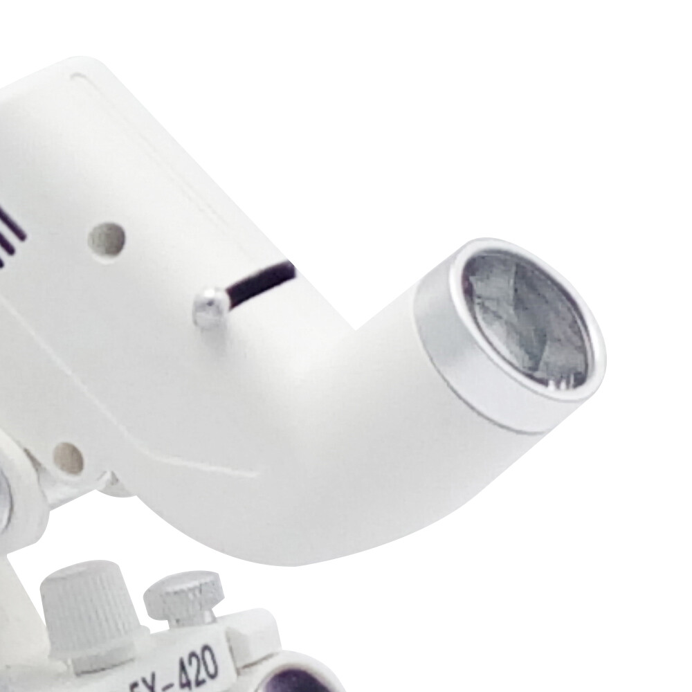 Medical Surgical Dental 3.5X Binocular Loupes Magnifier Headband w/LED Headlight