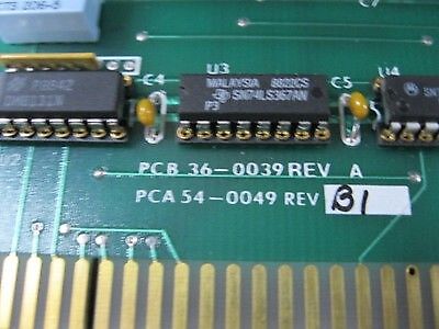 PROMETRIX 54-0049 PCB, PARALLEL I/O, UV 1250