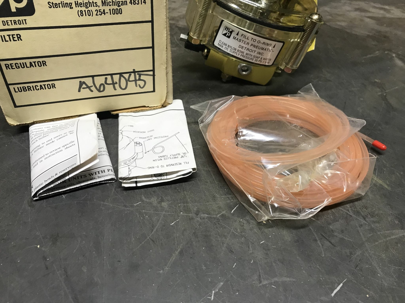 Master Pneumatic A64045 Lubricator Kit