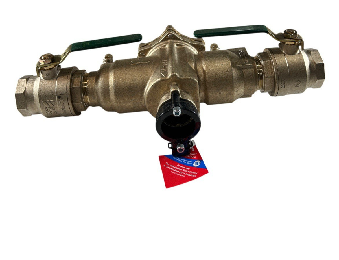 Watts 2 LF009-QT-FS 2″ Lead Free Reduced Pressure Zone Backflow Preventer