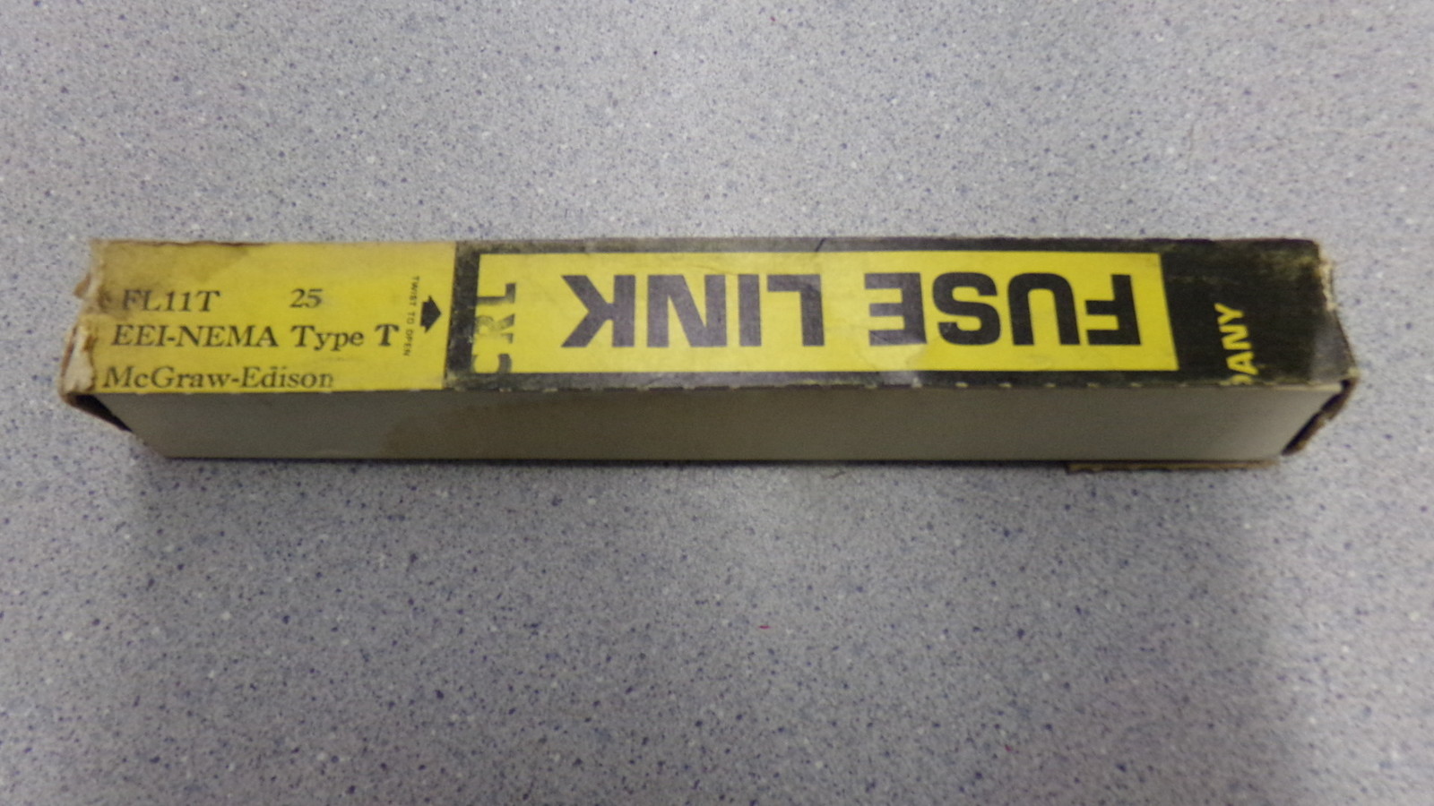 NEW McGraw Edison Fuse Link 25A FL11T25 *FREE SHIPPING*