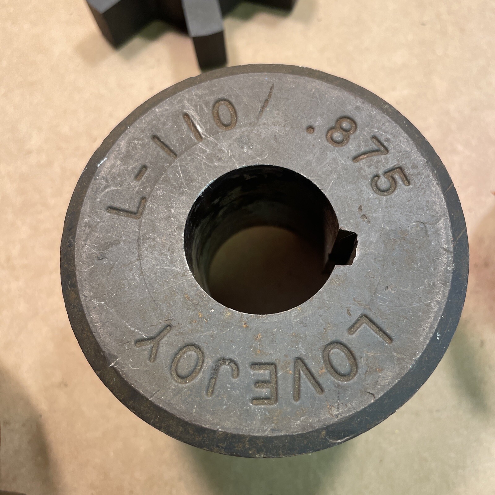 Lot of 6: LOVEJOY L Couplings L-150 L-110 L-100 L-095 JAW COUPLING