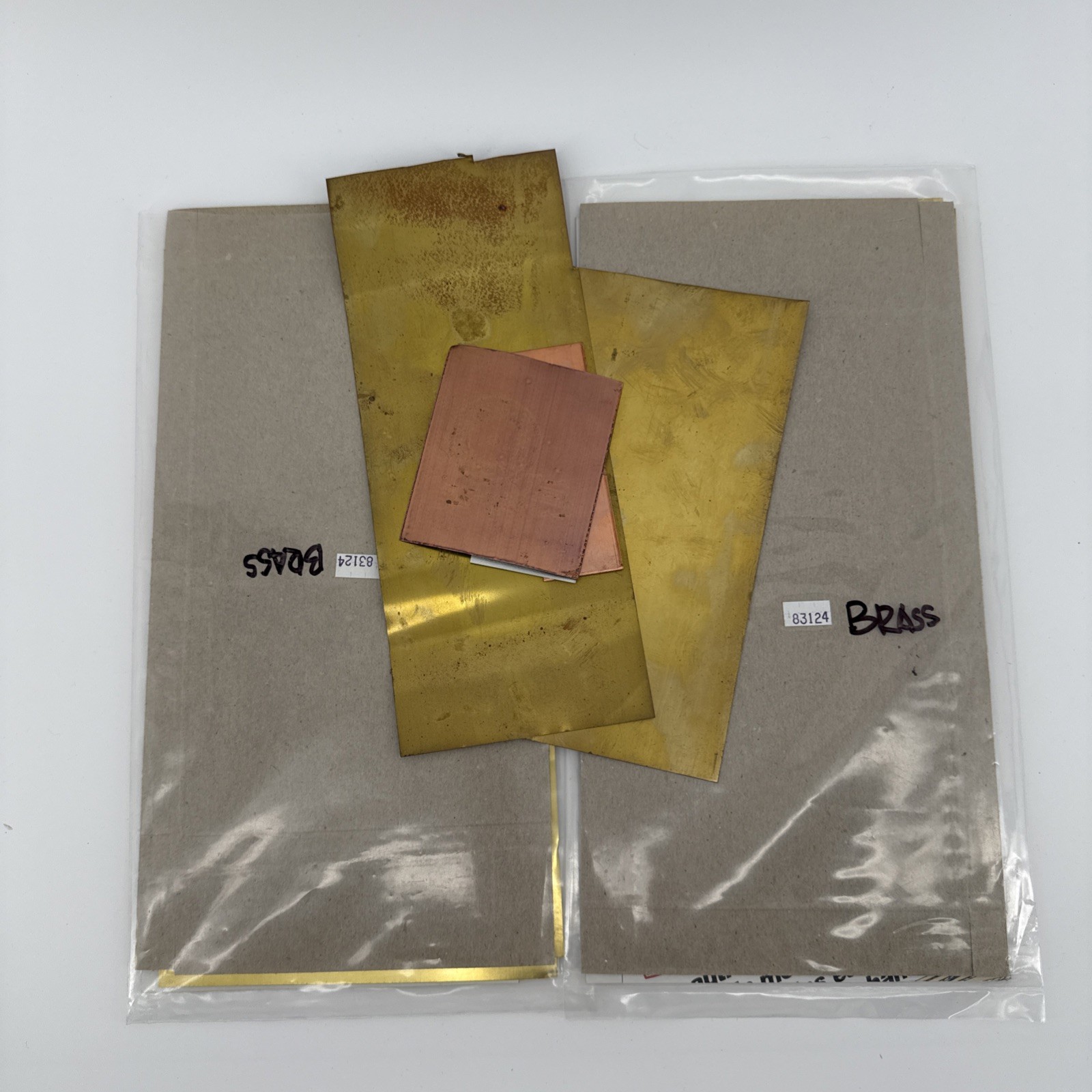 Hobby/Craft Brass shapes lot
