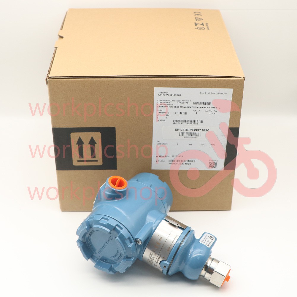 1PCS NEW Rosemount 3051TG4A2B21AK6M5 PRESSURE TRANSMITTER