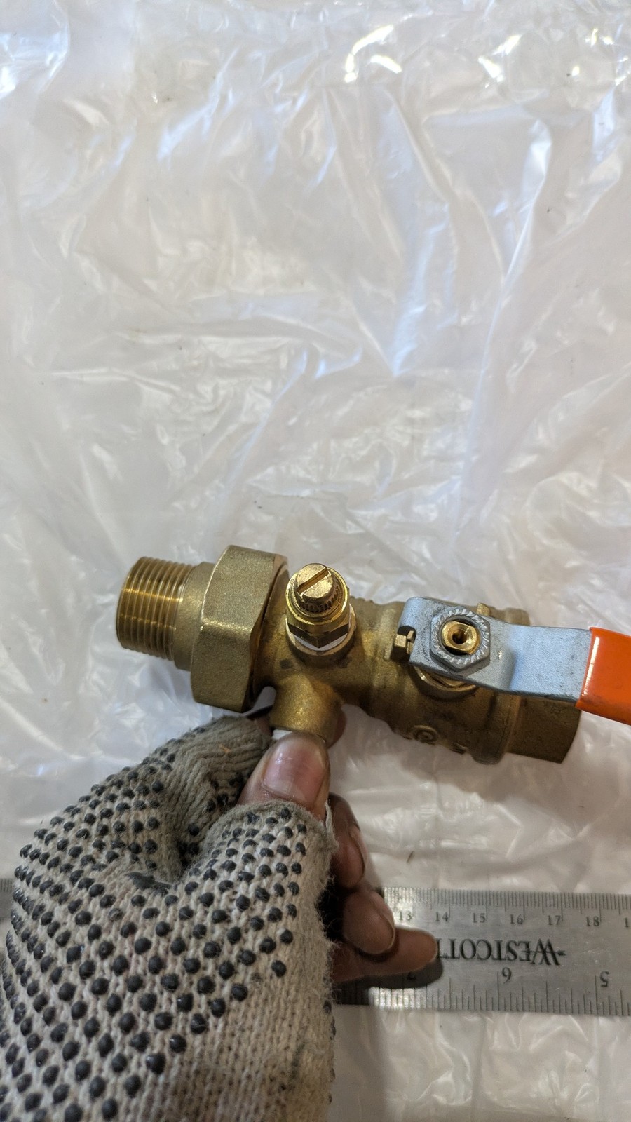 Ball Valve Union Combination BELIMO 3/4 BRASS