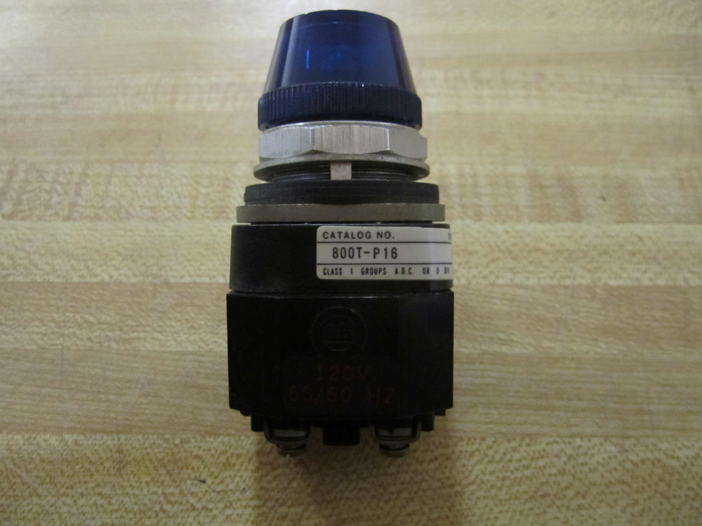 Allen Bradley 800T-P16B Blue Pilot Light Series May Vary