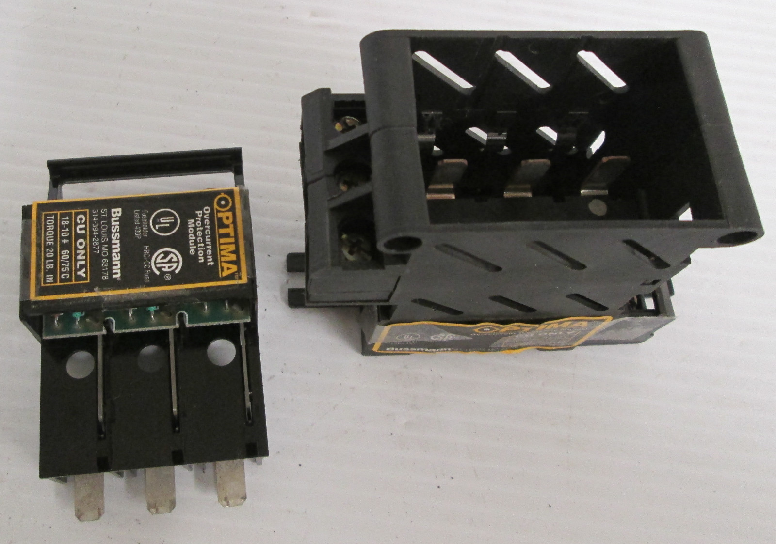 Bussman Optima Overcurrent Protection Module with OPM-CC 200KA 30A 600V