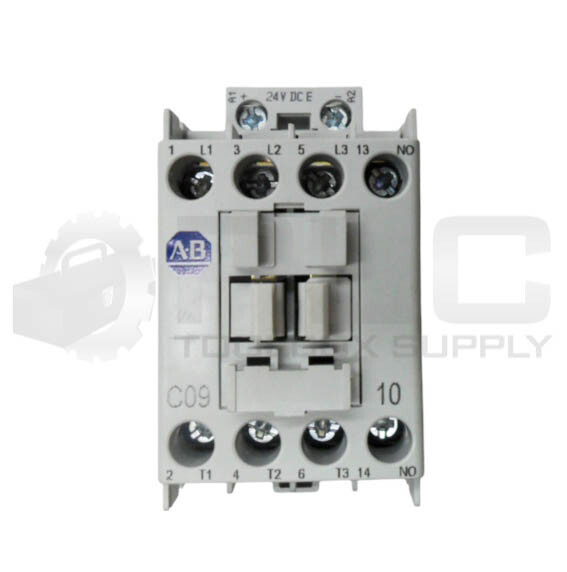 LOT OF 2 ALLEN BRADLEY 100-C09E*10 /A CONTACTOR 600VAC 25A