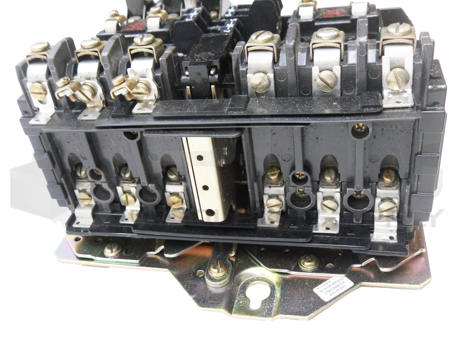 ALLEN BRADLEY 505-A0D /C STARTER W/ (2) CB236 COIL W/ 42185-800-01 W/ (3) W50