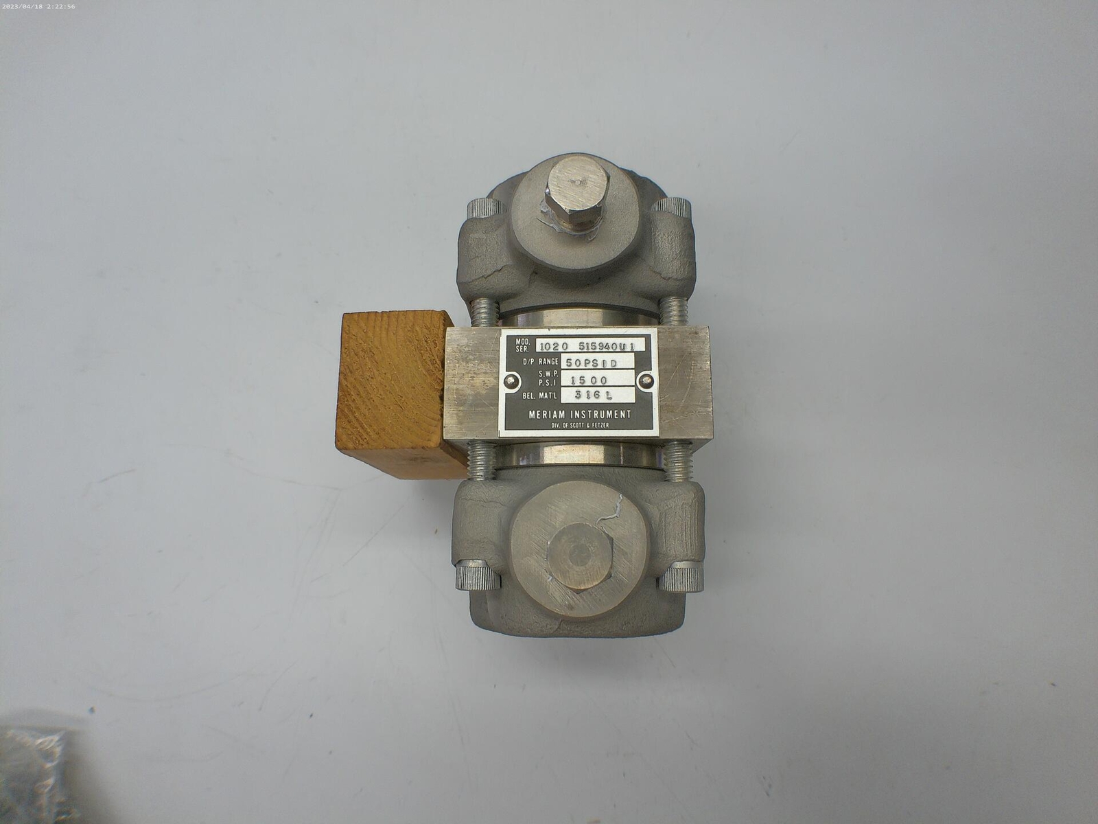 MERIAM INSTRUMENT 1020-51594OU1 INDICATOR (AS PICTURED) UNMP