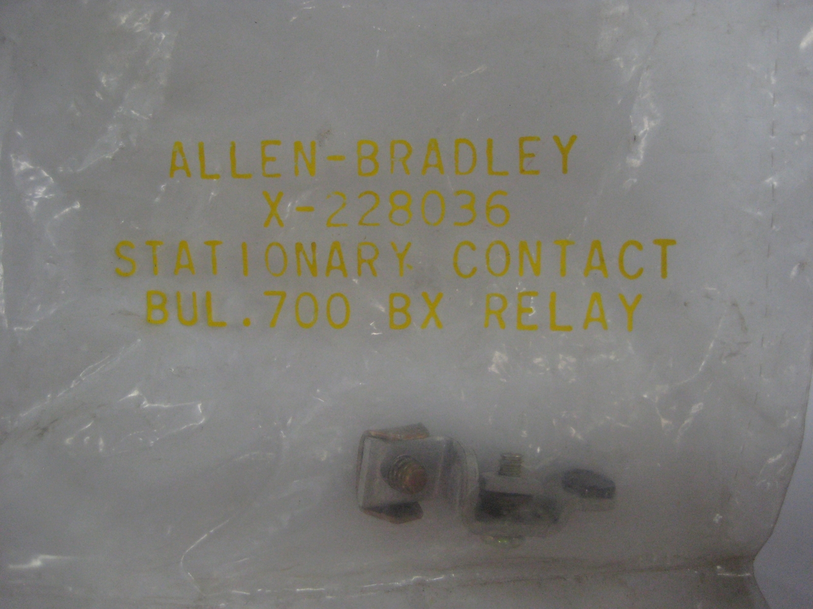 ALLEN BRADLEY X-228036 STATIONARY CONTACT NSMP