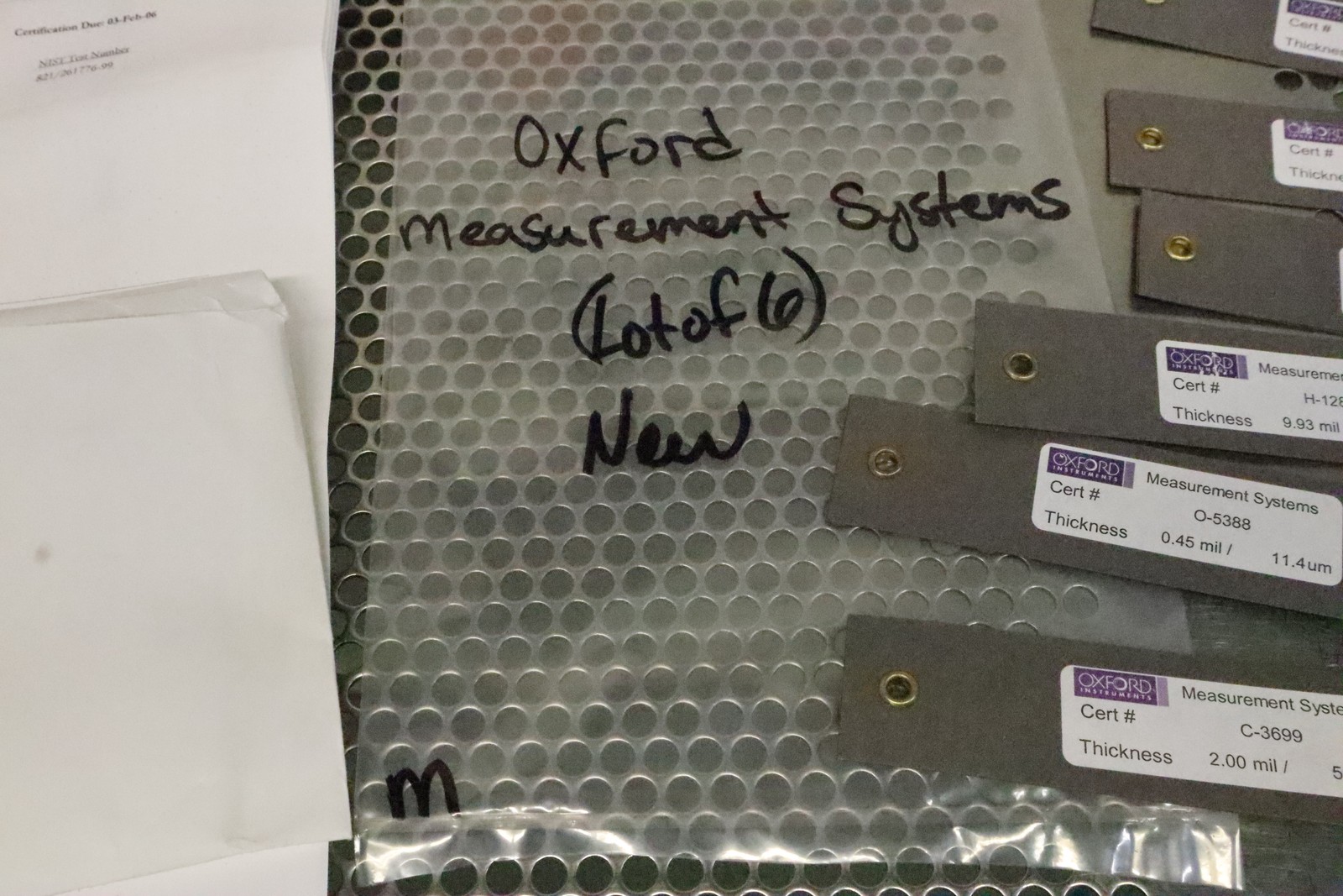 Oxford Measurement Systems Kit New Old Stock See All Pictures