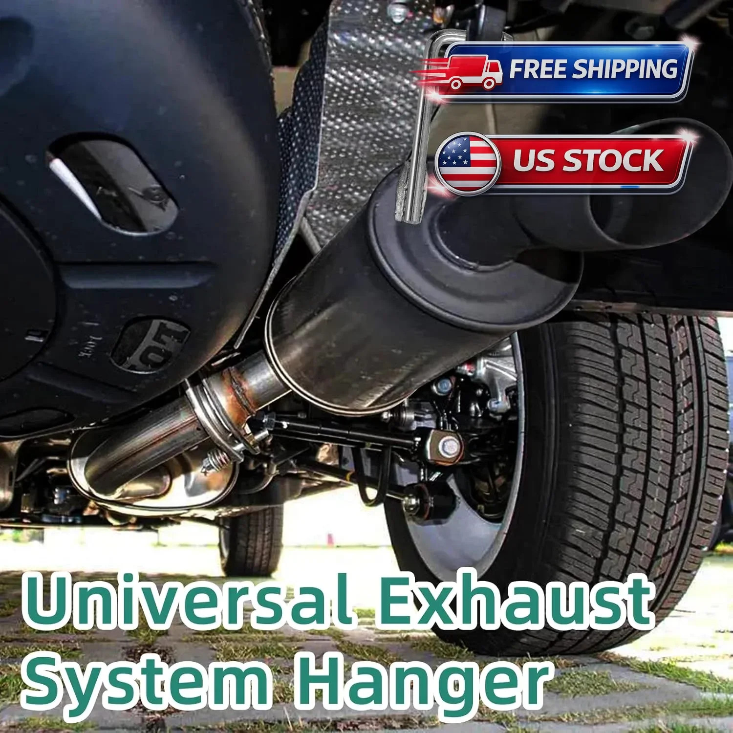 Exhaust Hanger Rod Upgrade Universal Exhaust Hanger Rods Stainless Steel 90° …