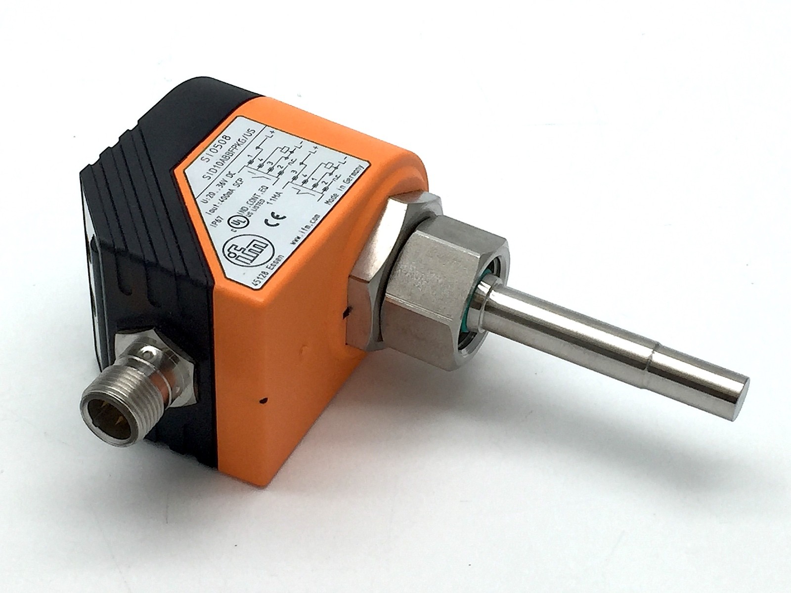 IFM Efector SI0508 Flow Switch Monitor SID10ABBFPKG/US-100-IPF