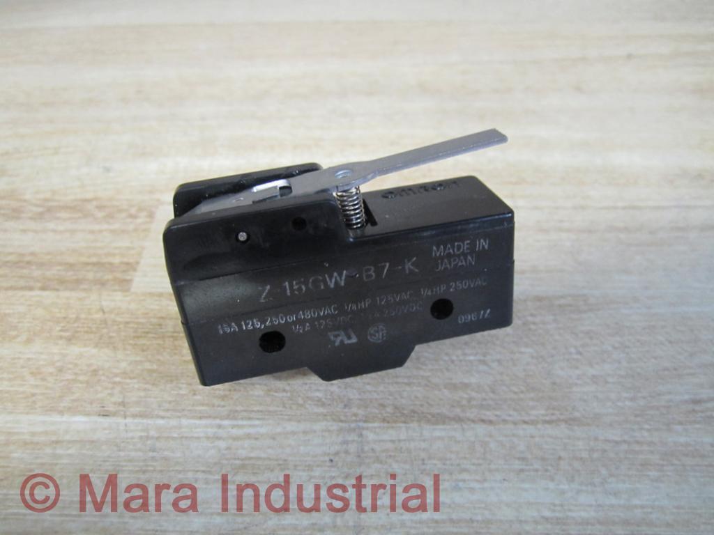 Omron Z-15GW2-B7-K Lever Z15GW2B7K Straight Lever