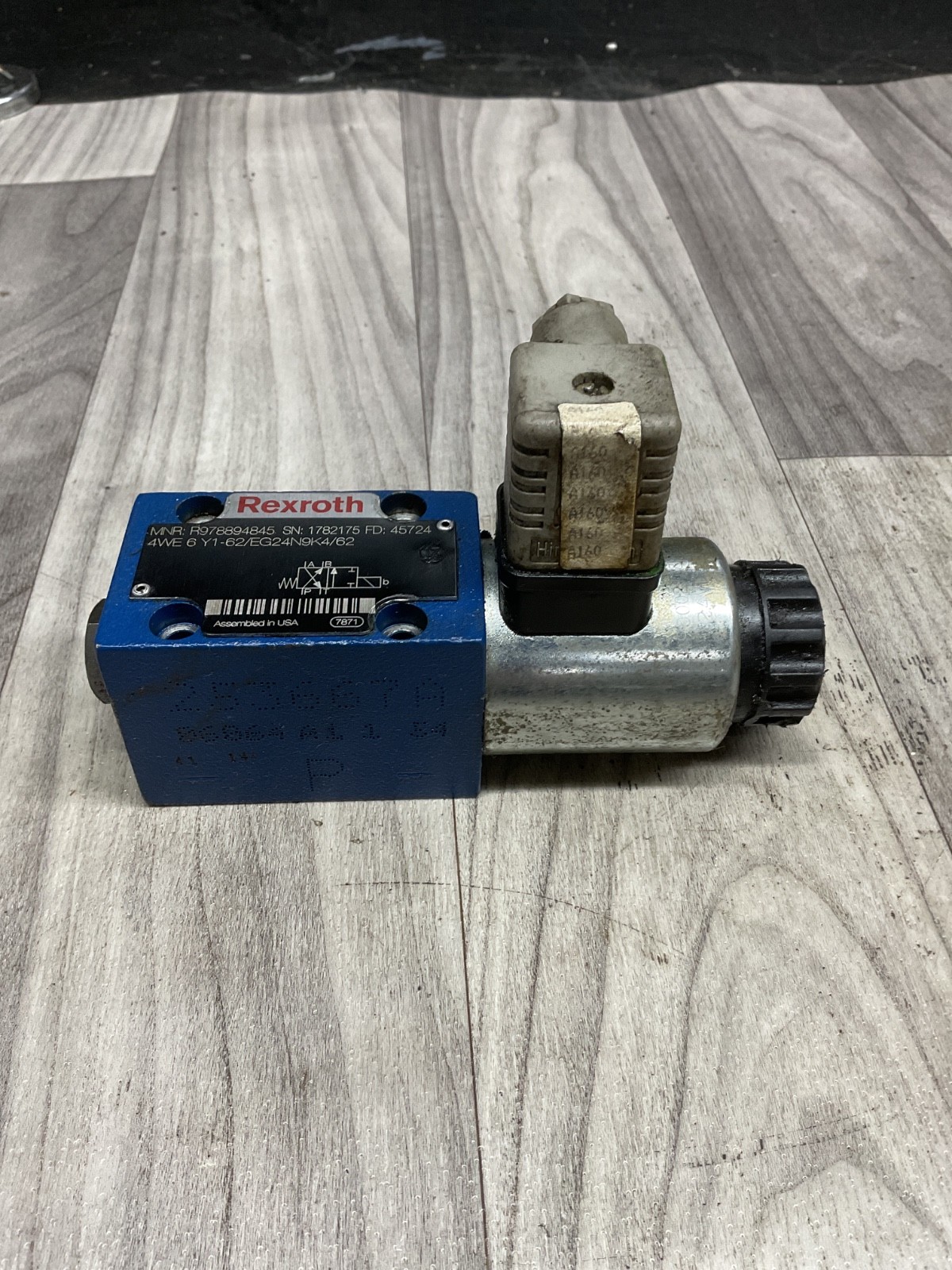 REXROTH VALVE 4WE 6 Y1-62/EG24N9K4/62 #4011B112PR3