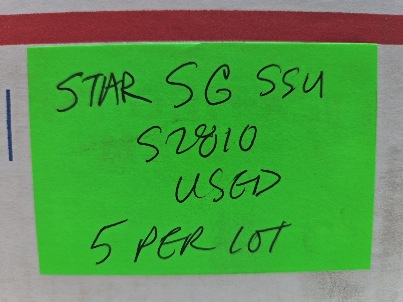 5 Pack Star SG Sprinkler Head SSU Globe Standard Spray Upright 360 S2810 Used