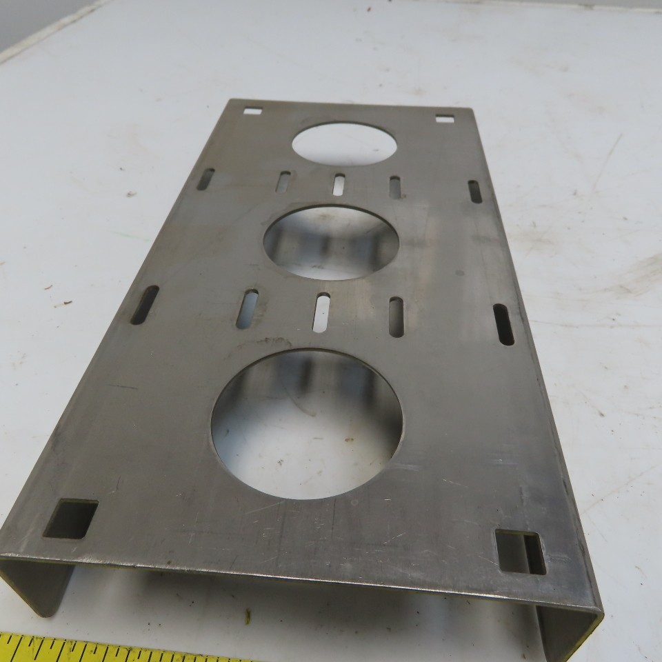 B-Line SS6CC-06-12 6″ 316 Stainless Steel 12″ Vented Cable Tray Lot of 2