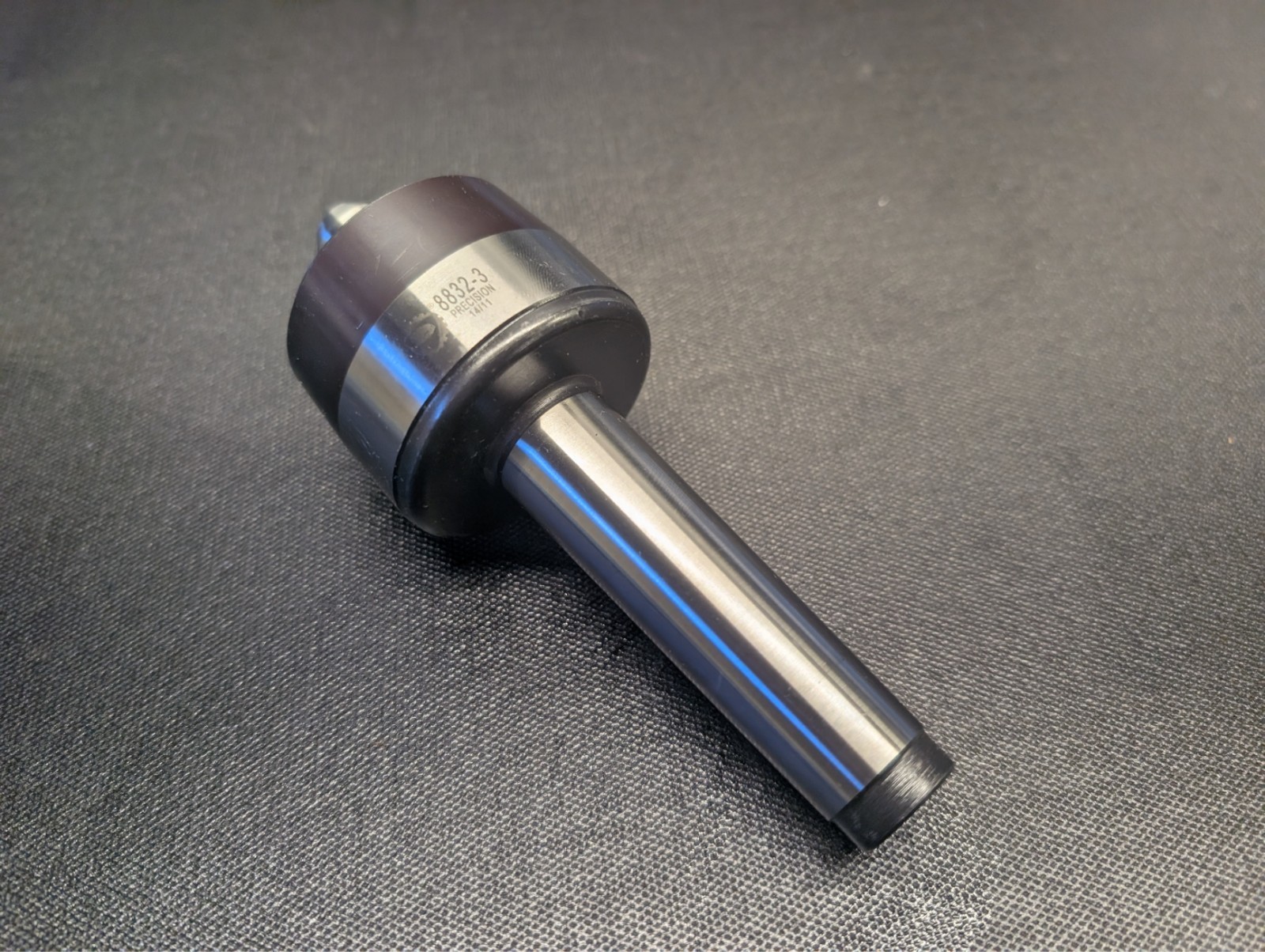 Bison 8832-3 Morse No. 3 Live Center With 60-Deg 5-570-203 Modified Blunt Insert