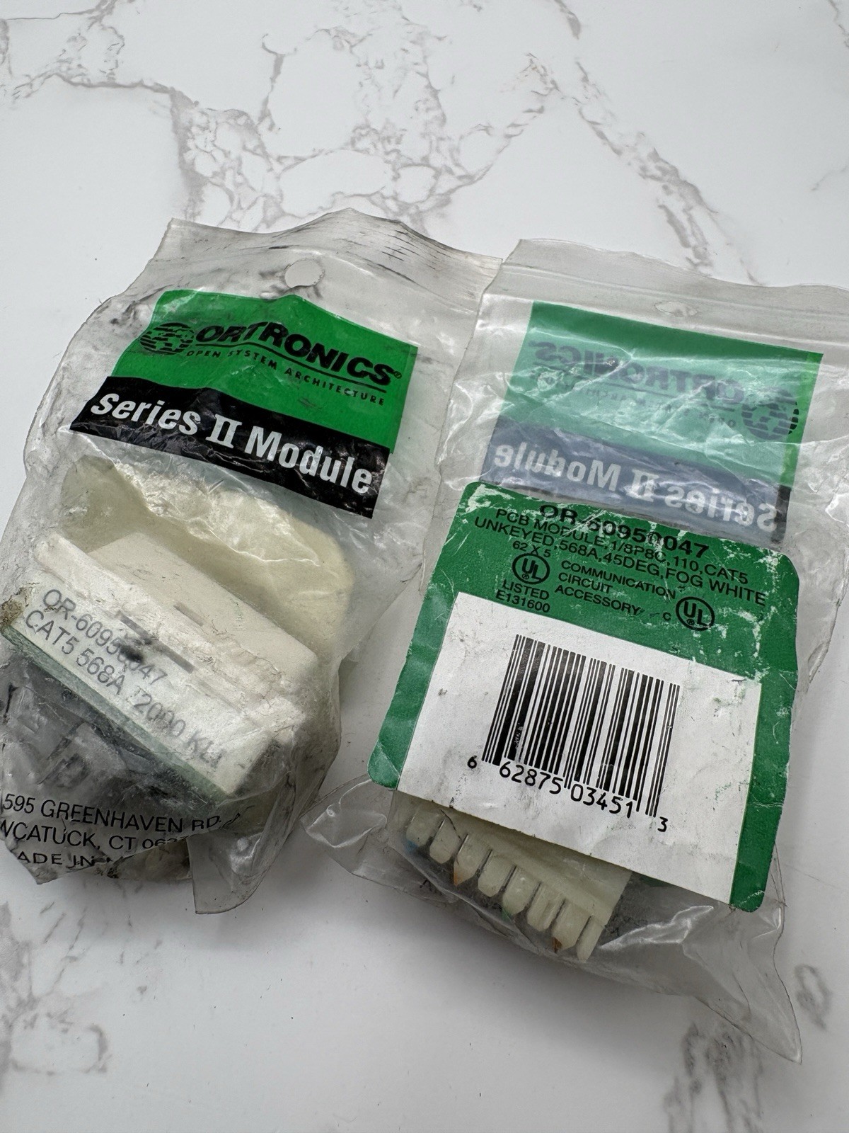 Legrand / Ortronics OR609-50047 PCB MODULE CAT 5 UNKEYED 1/8 P8C (Lot of 30)
