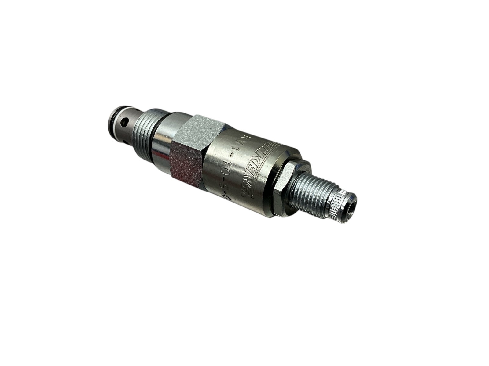 RV1-10-S-0-30 Direct-Acting Relief Cartridge Valve, 500-3000 PSI Screw Adjustmen